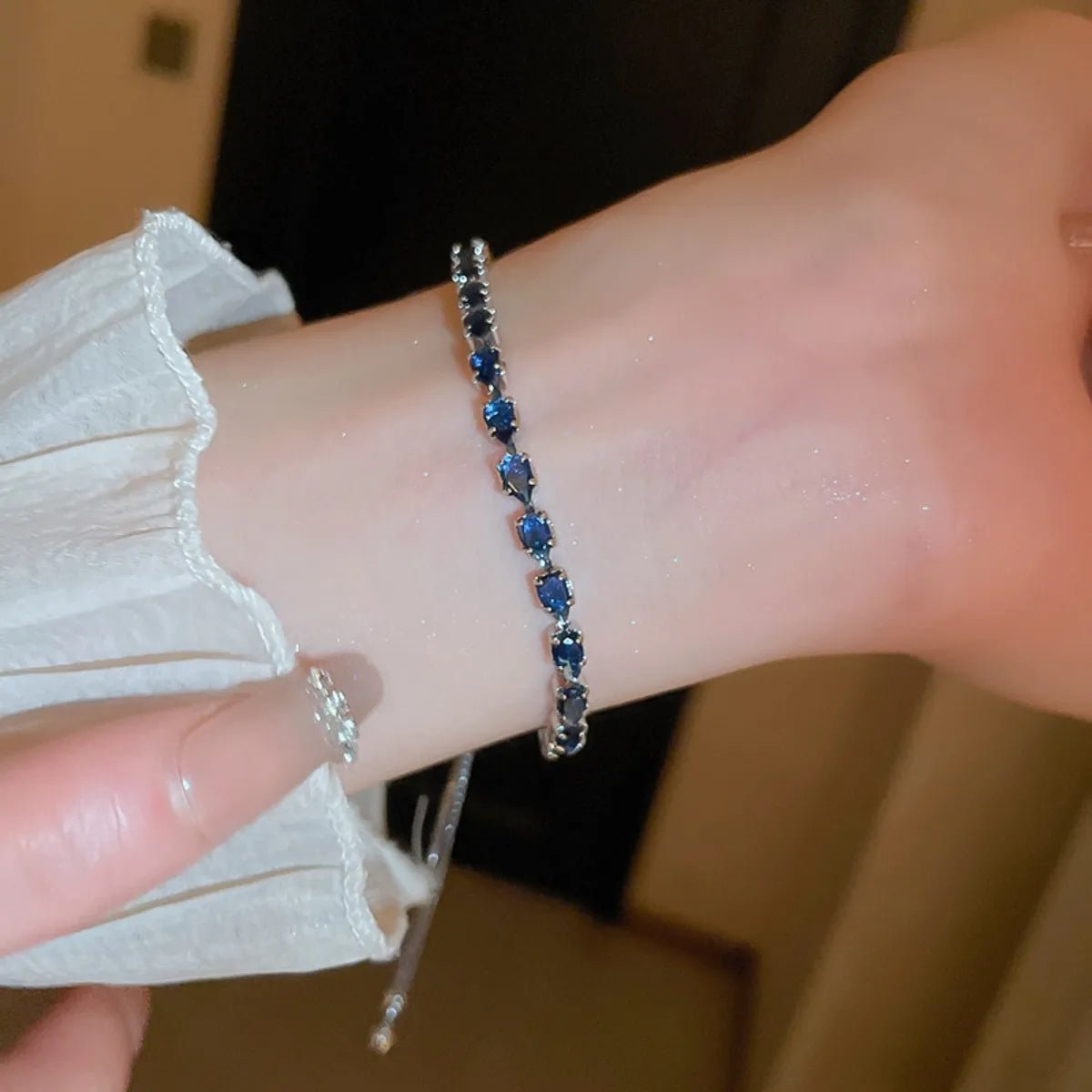 Alloy Zircon Bracelet - PBNJ FASHIONS