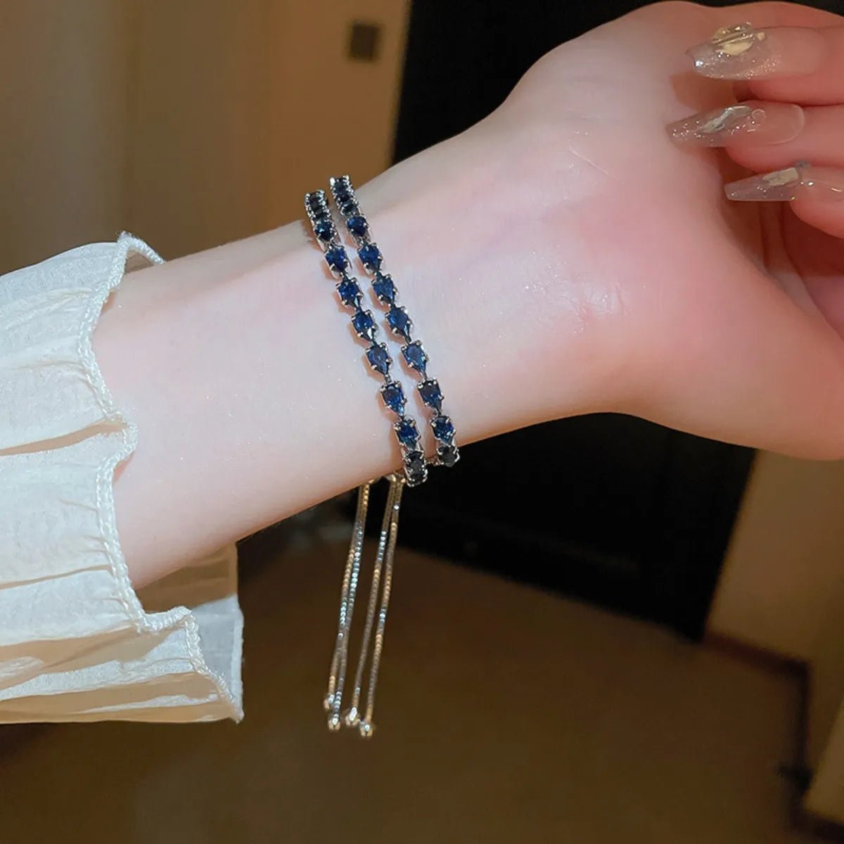 Alloy Zircon Bracelet - PBNJ FASHIONS