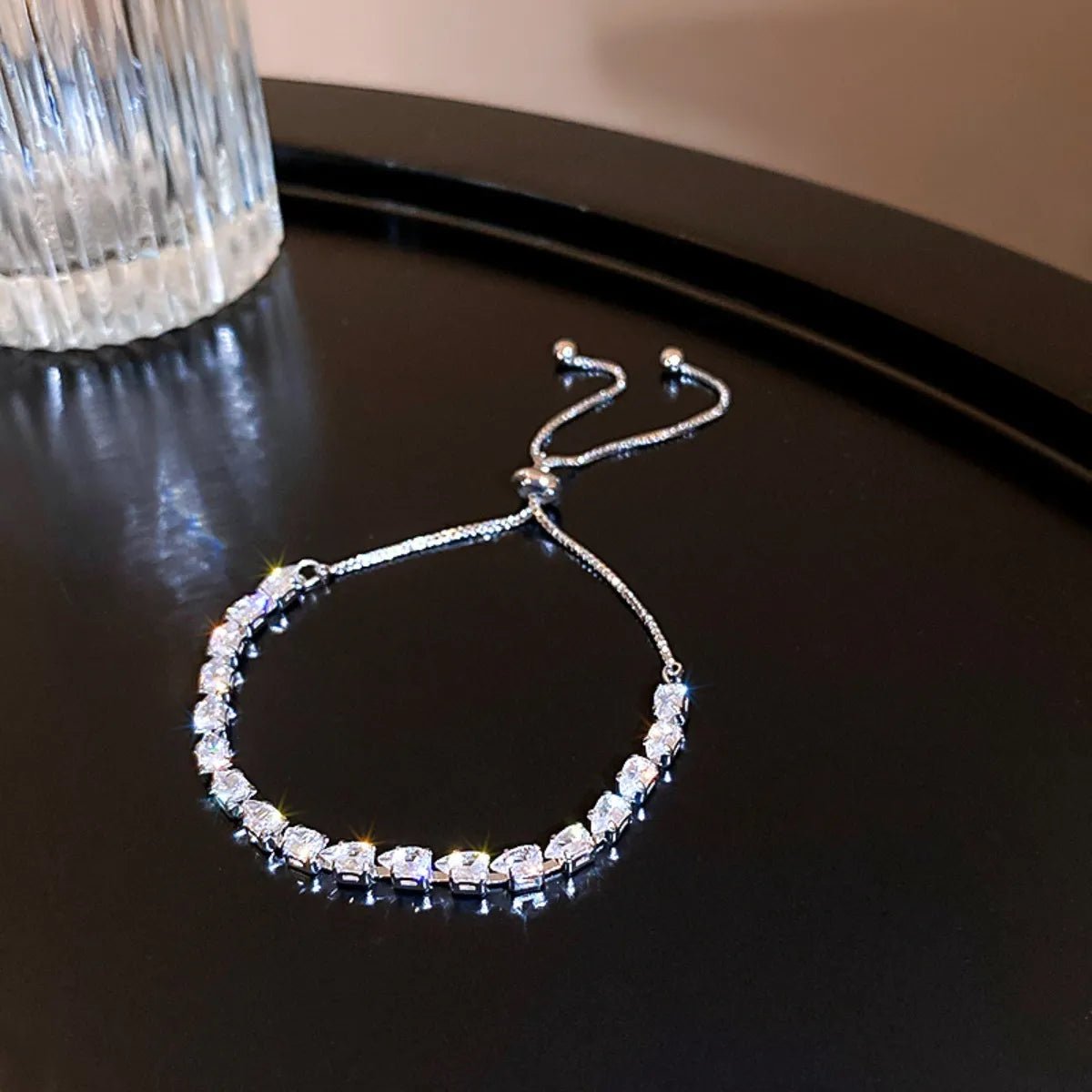 Alloy Zircon Bracelet - PBNJ FASHIONS