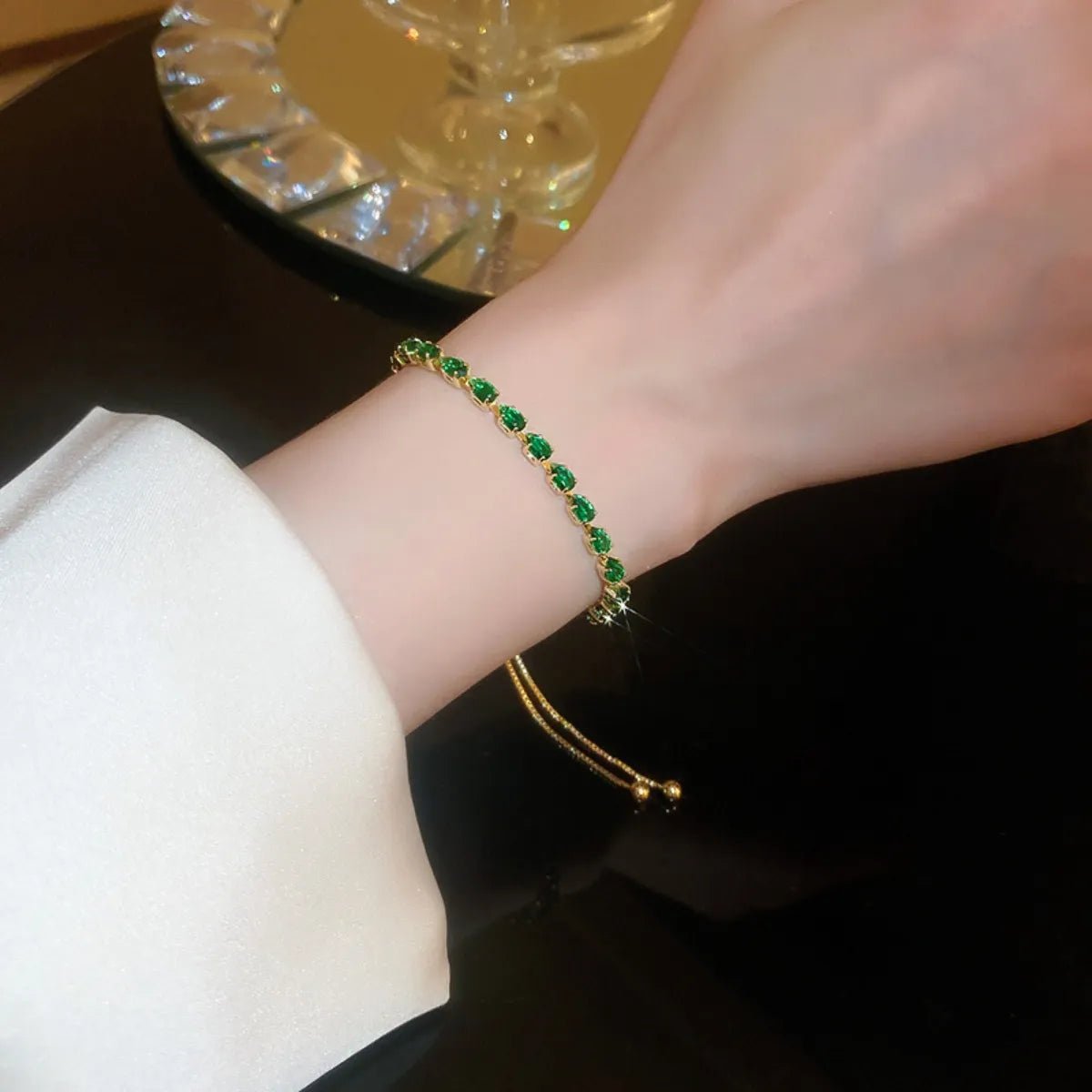 Alloy Zircon Bracelet - PBNJ FASHIONS