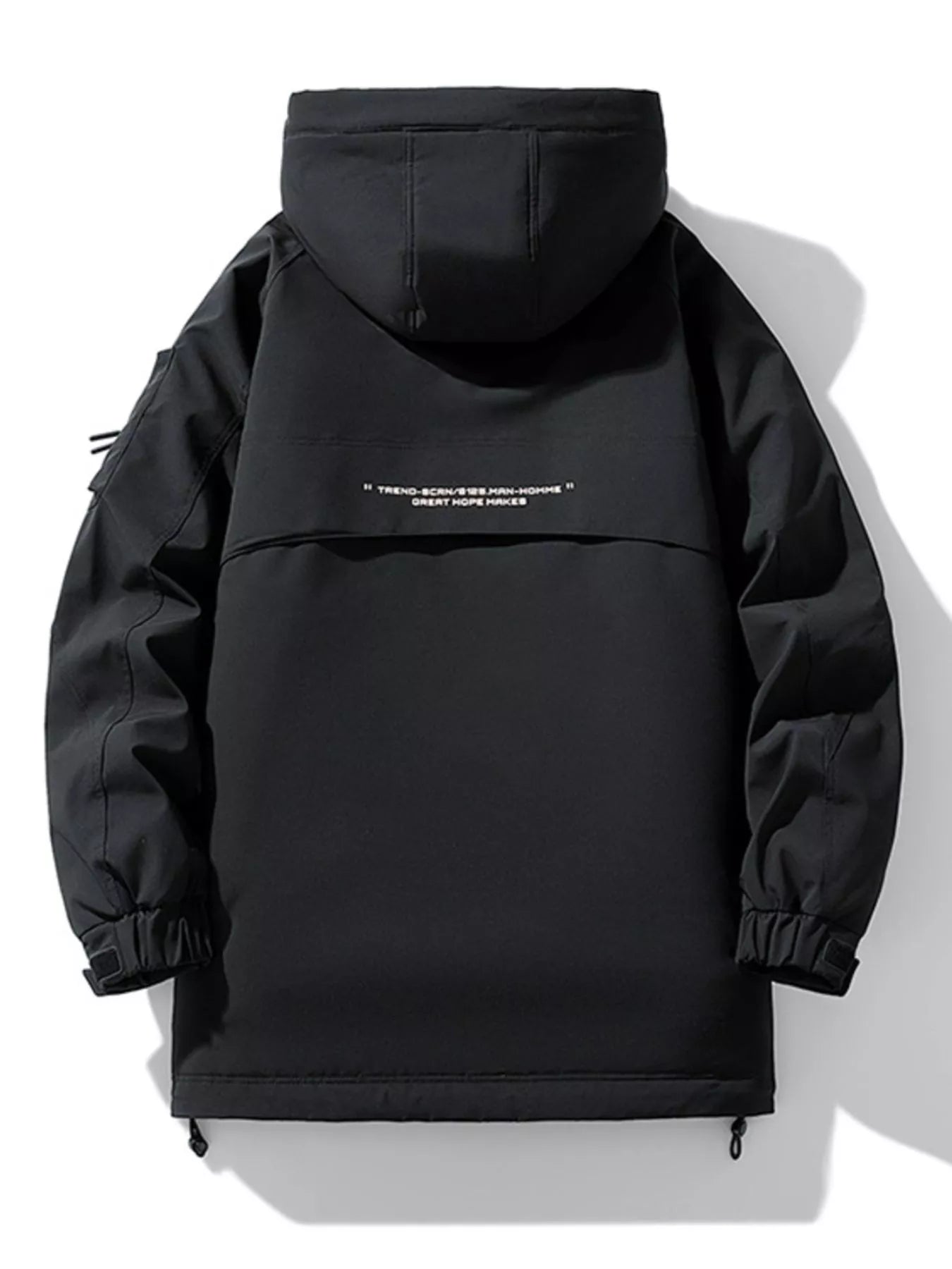 Men's Plus Size Urban Style Hooded Winter Padded Jacket - PBNJ FASHIONS