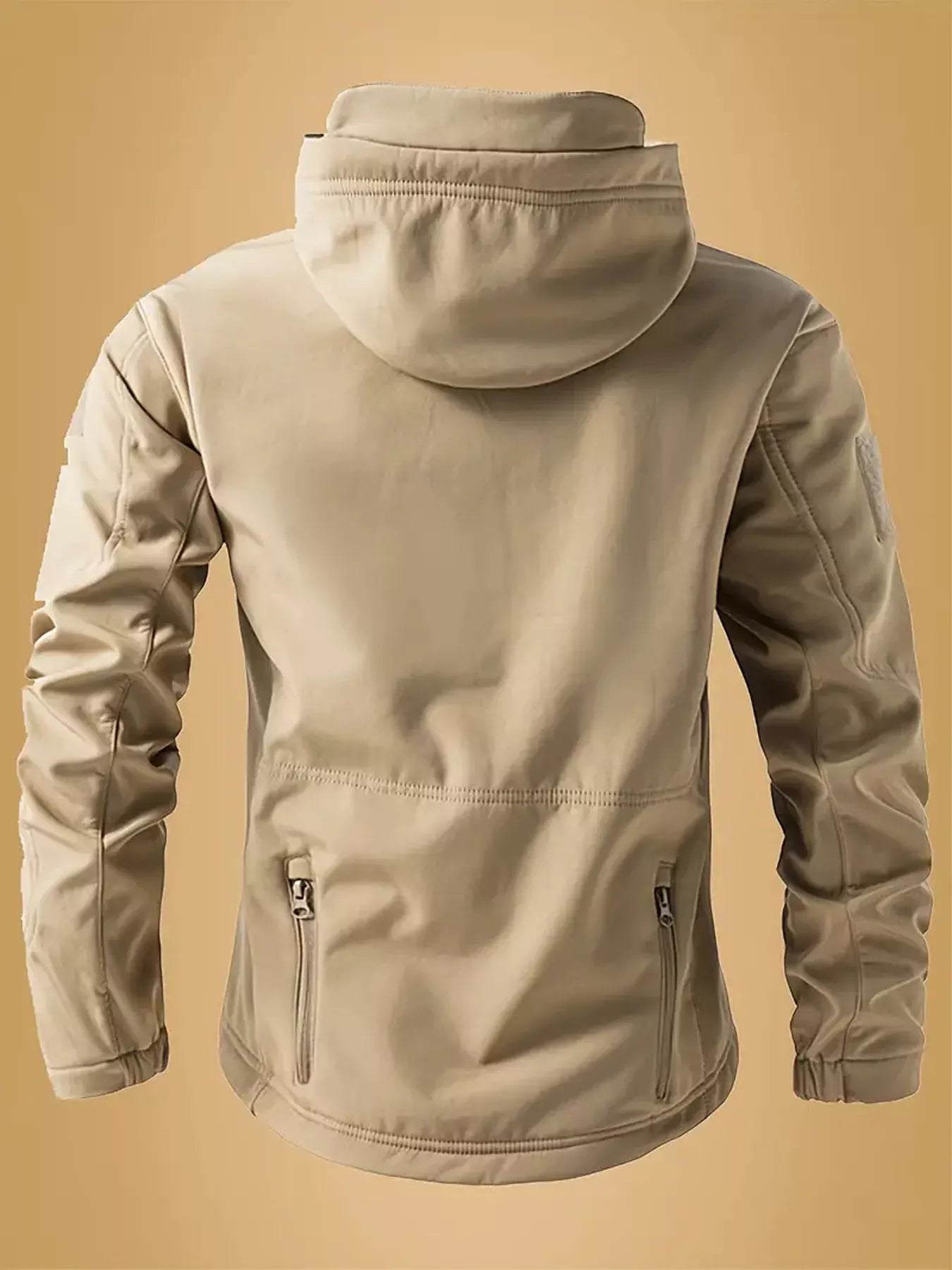 Men's Zip Up Long Sleeve Hooded Jacket - PBNJ FASHIONS