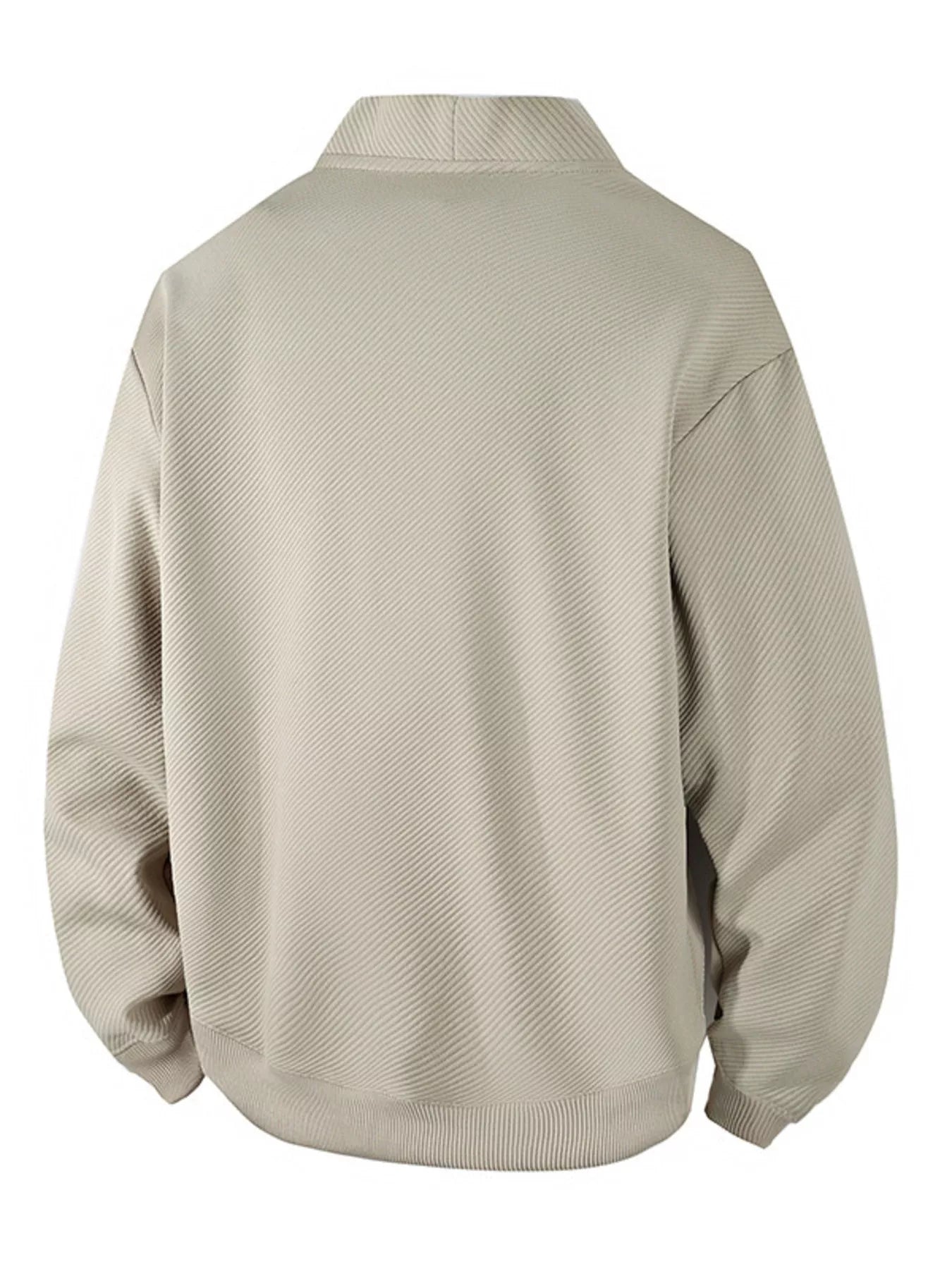 Men‘s Plus Size Textured Button - Down Casual Jacket - PBNJ FASHIONS