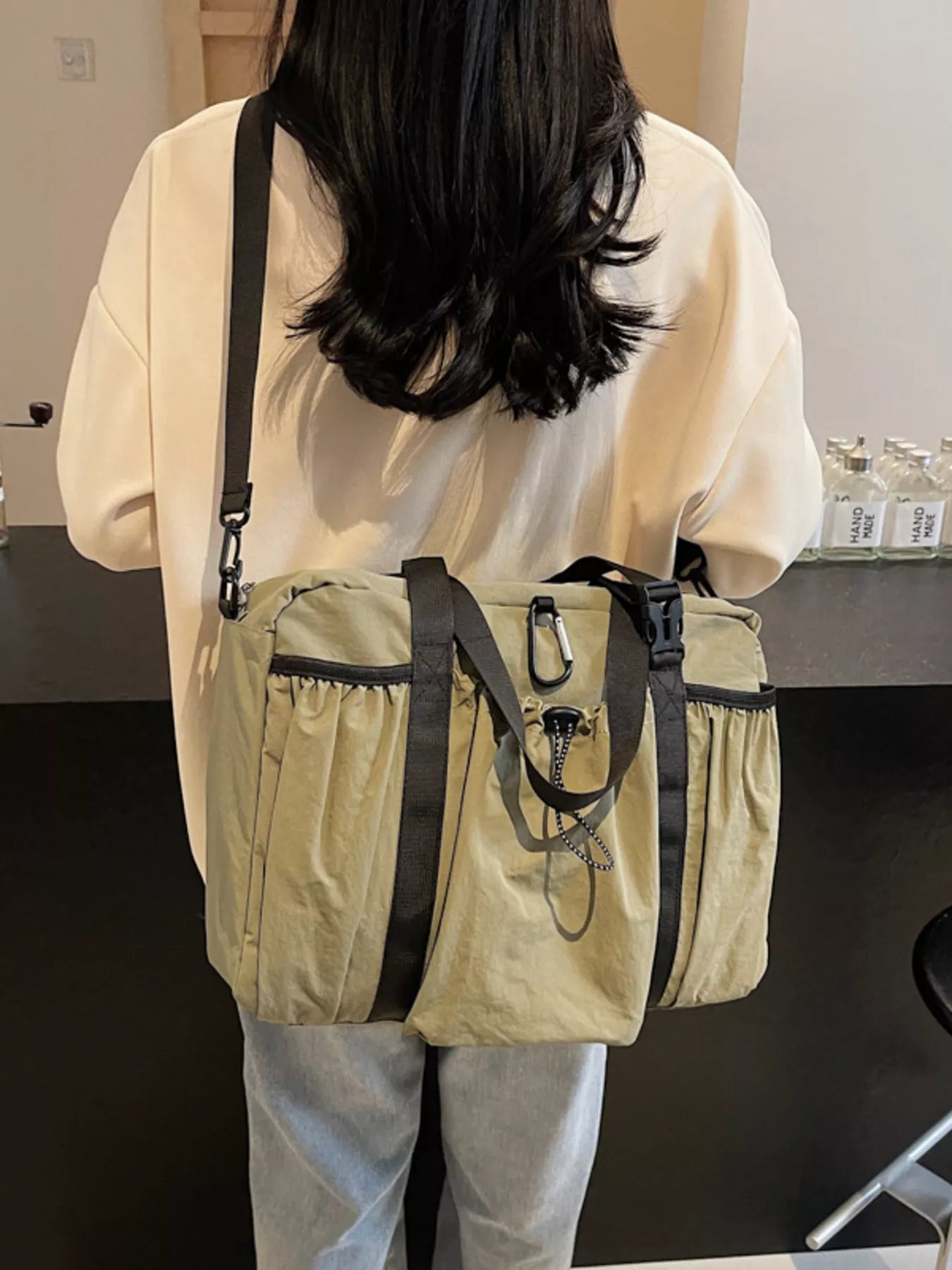 Canvas Travel Duffel Bag - PBNJ FASHIONS