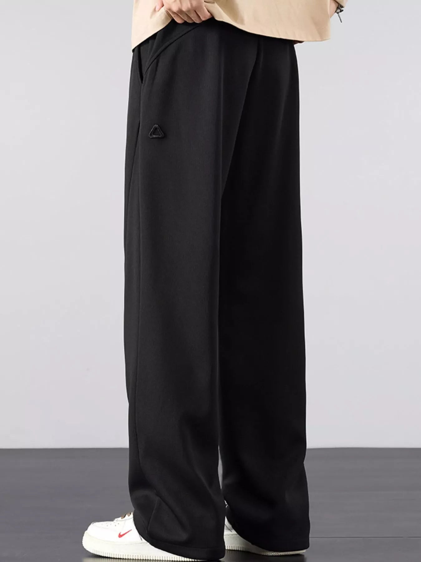Men's Plus Size Casual Drawstring Wide Leg Pants - PBNJ FASHIONS