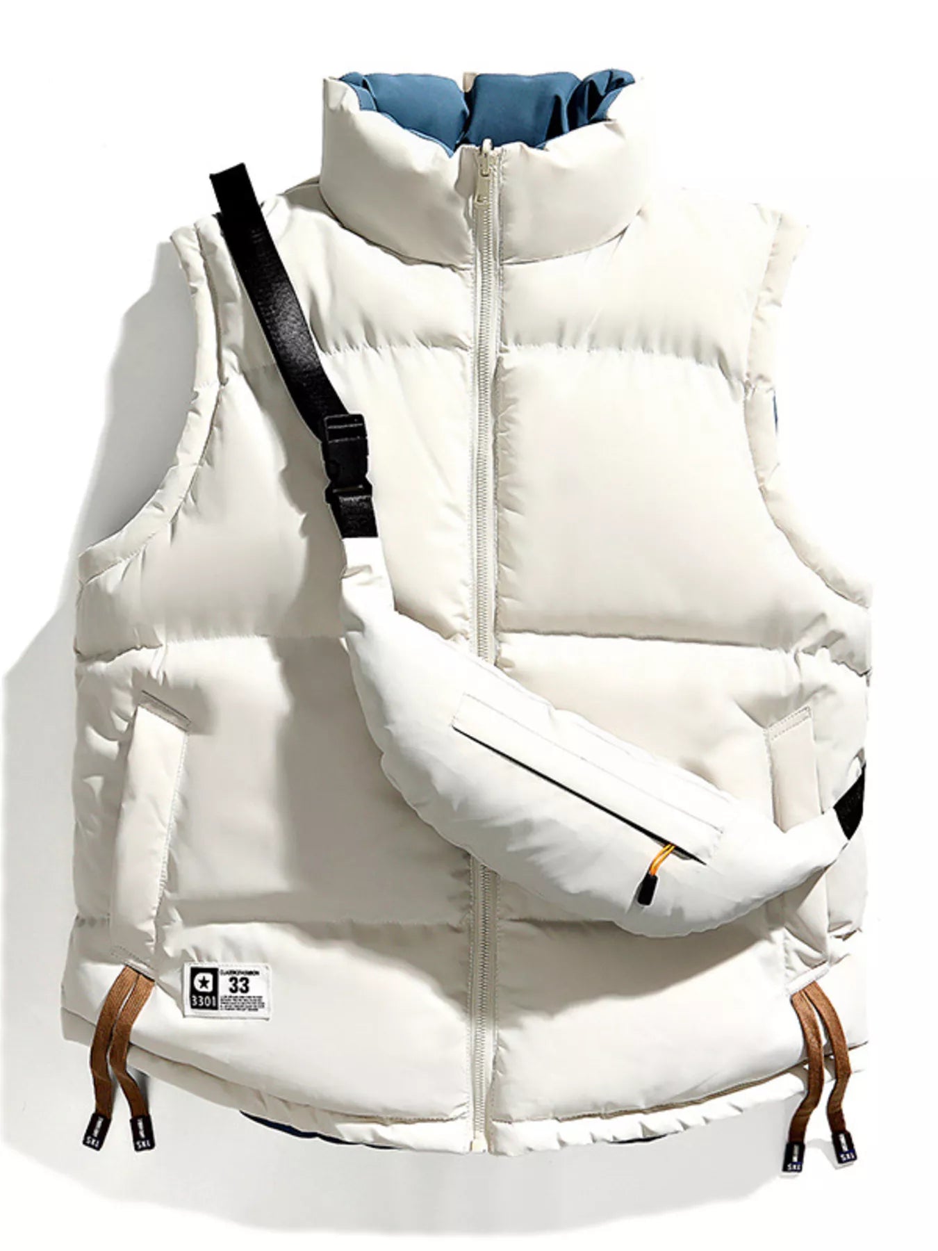 Men's Plus Size Sleeveless Padded Puffer Vest - PBNJ FASHIONS