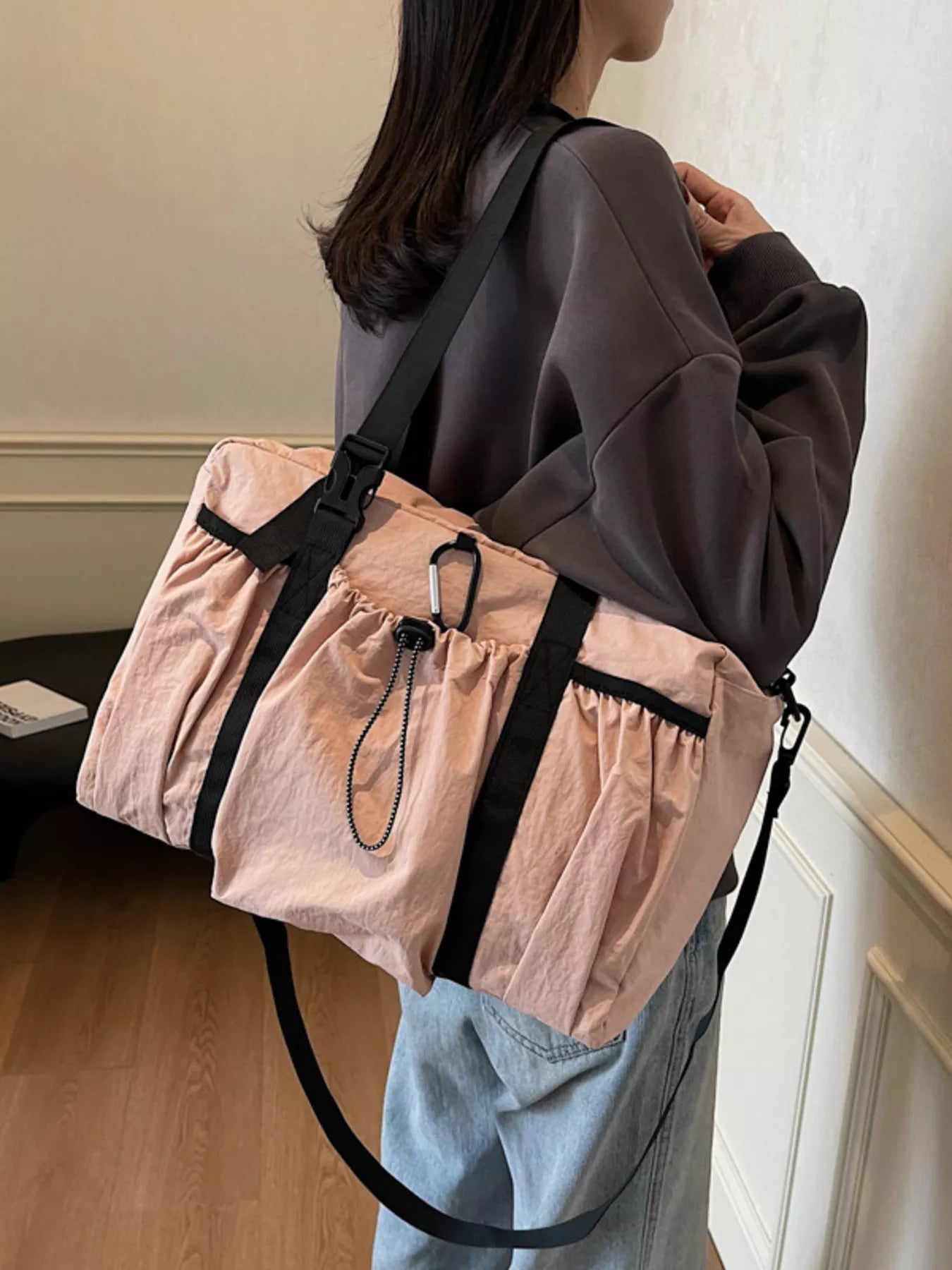 Canvas Travel Duffel Bag - PBNJ FASHIONS