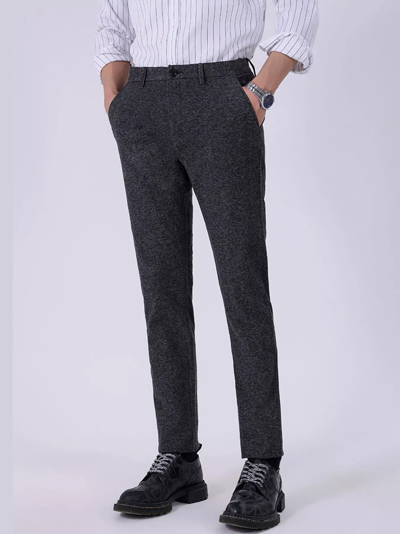 Men's Slim Fit Pants - PBNJ FASHIONS