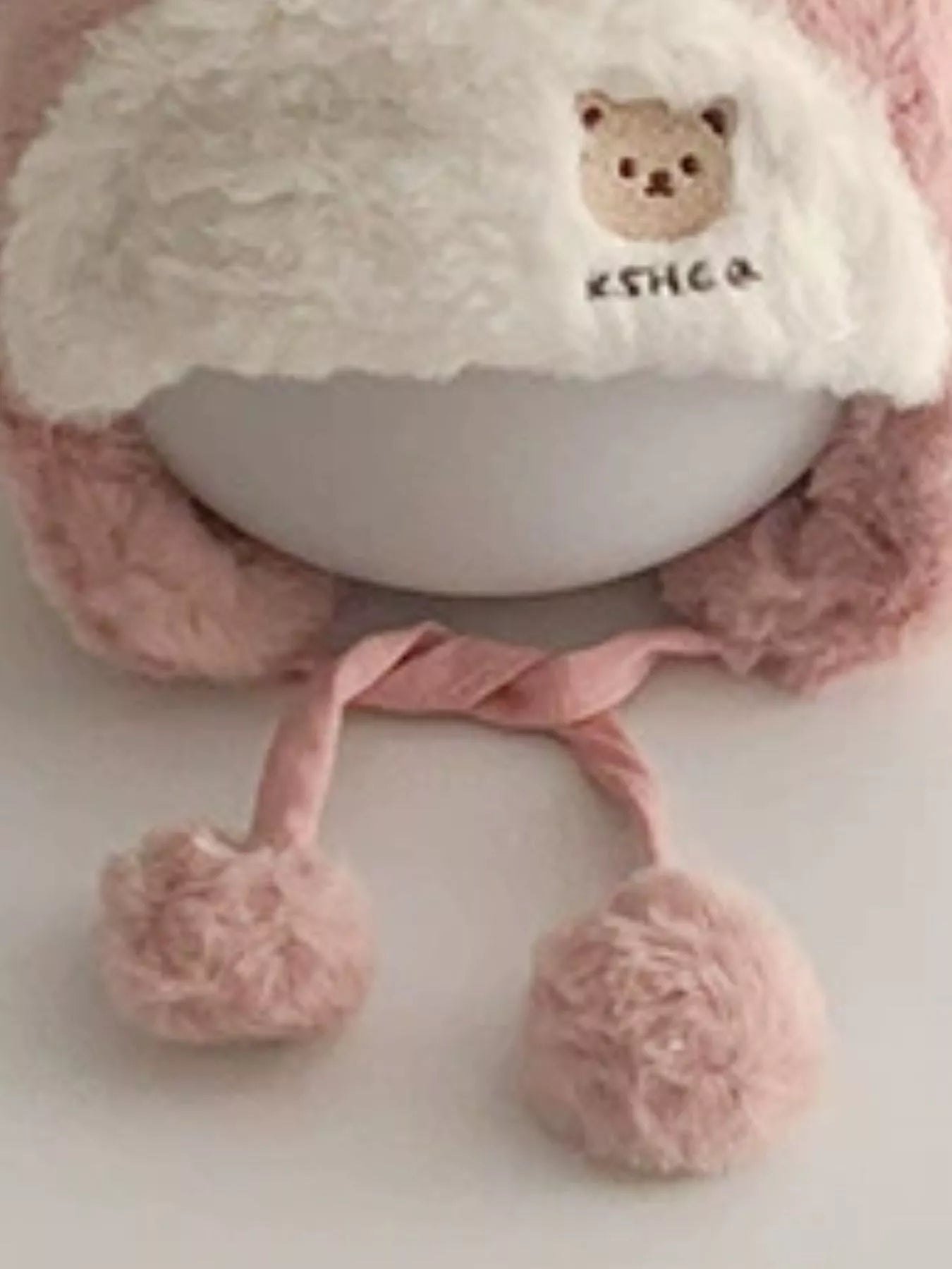 Children's Bear Ear Fluffy Hat - PBNJ FASHIONS