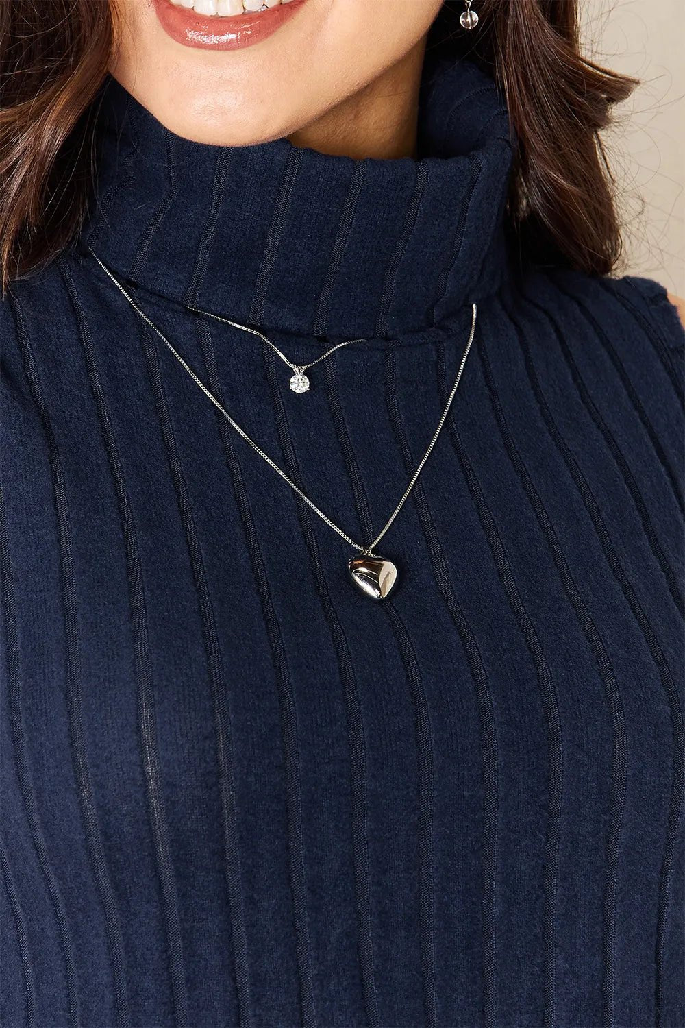 Basic Bae Full Size Ribbed Turtleneck Tank - PBNJ FASHIONS