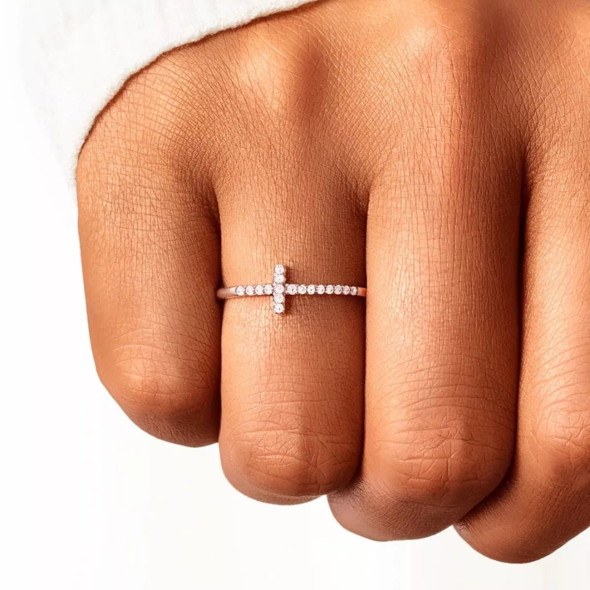 925 Sterling Silver Cross Ring - PBNJ FASHIONS