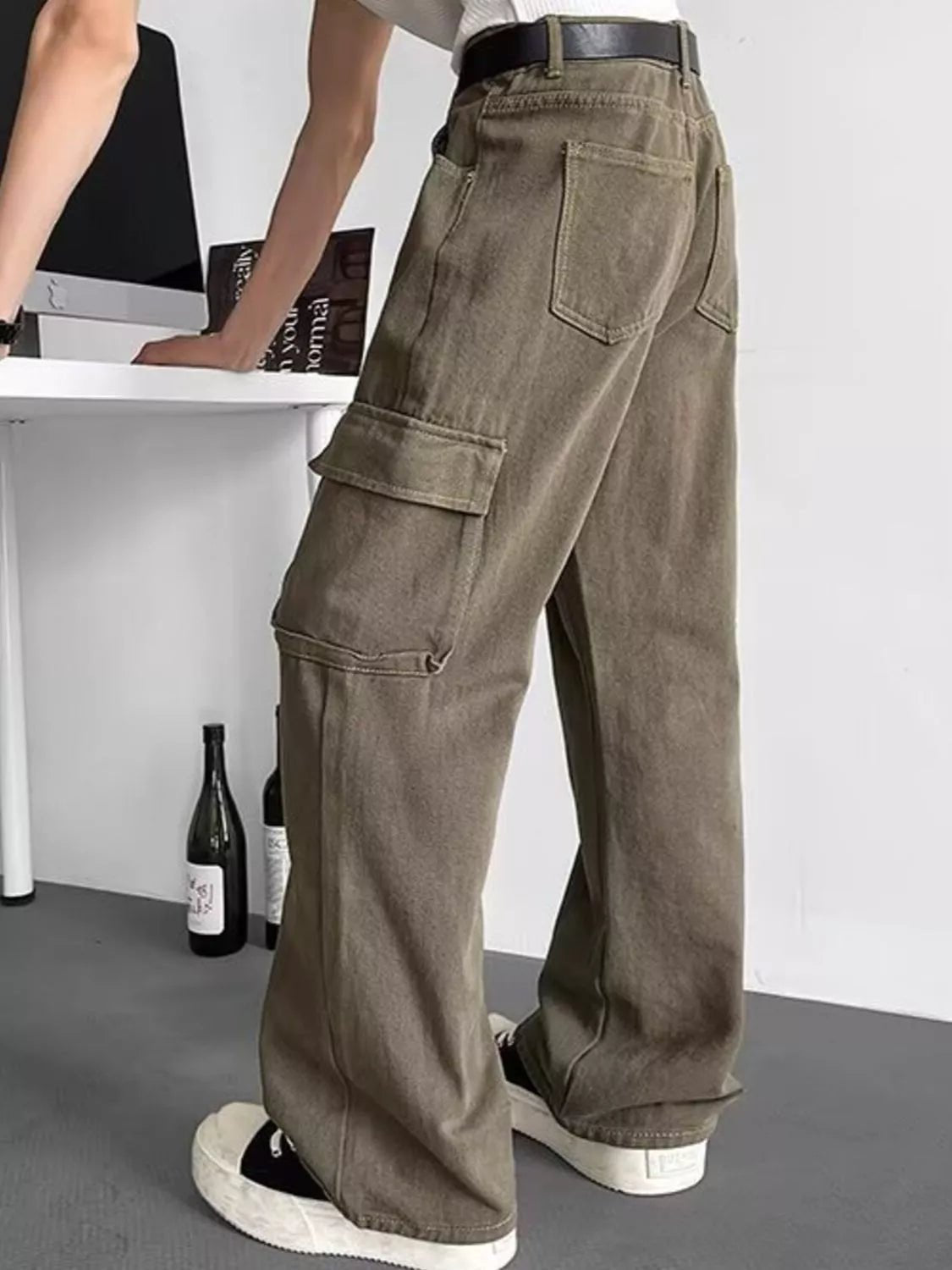 Men's Plus Size Loose Fit Cargo Pants - PBNJ FASHIONS