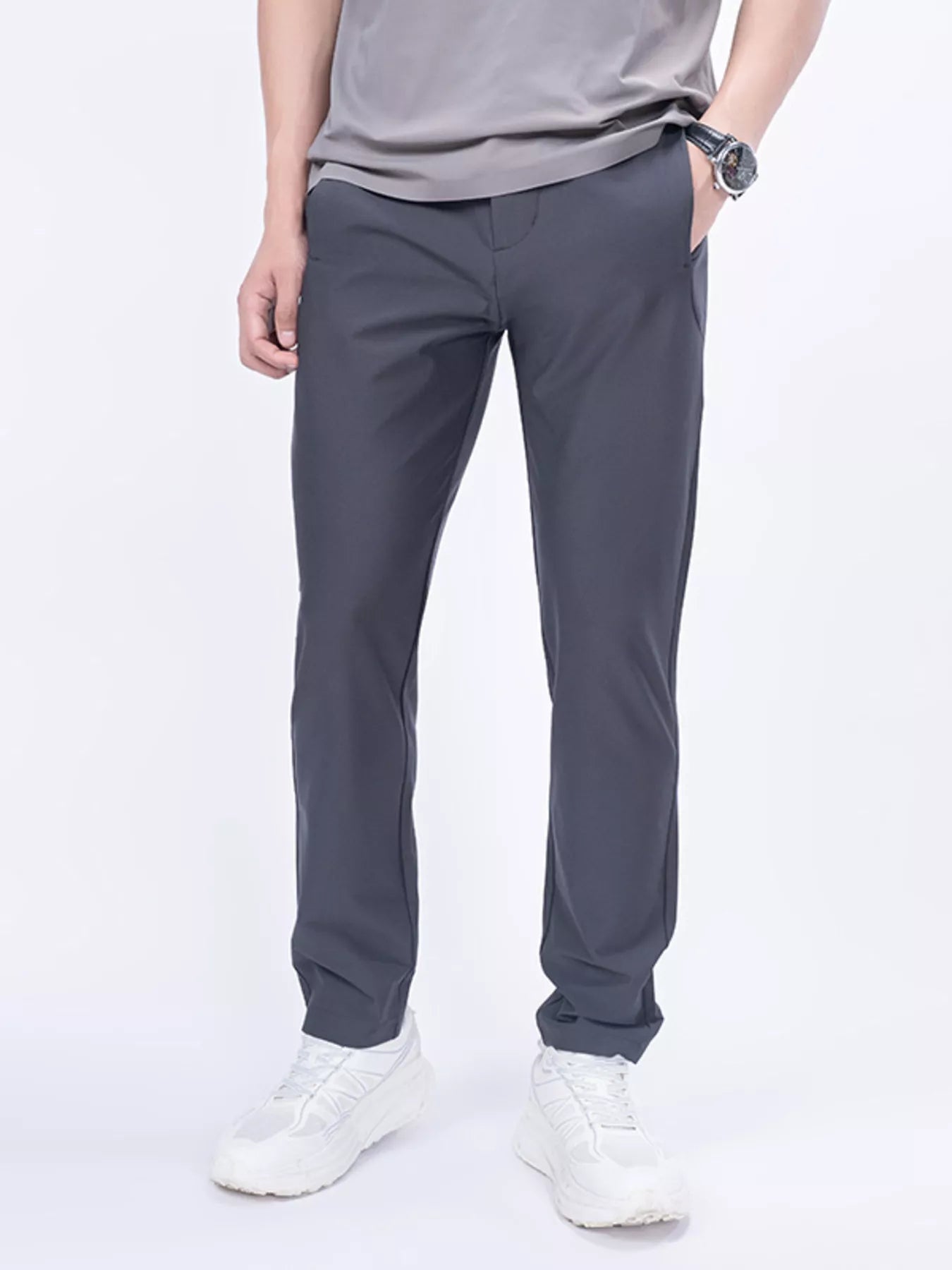 Men's Plus Size Slim - Fit Casual Pants - PBNJ FASHIONS