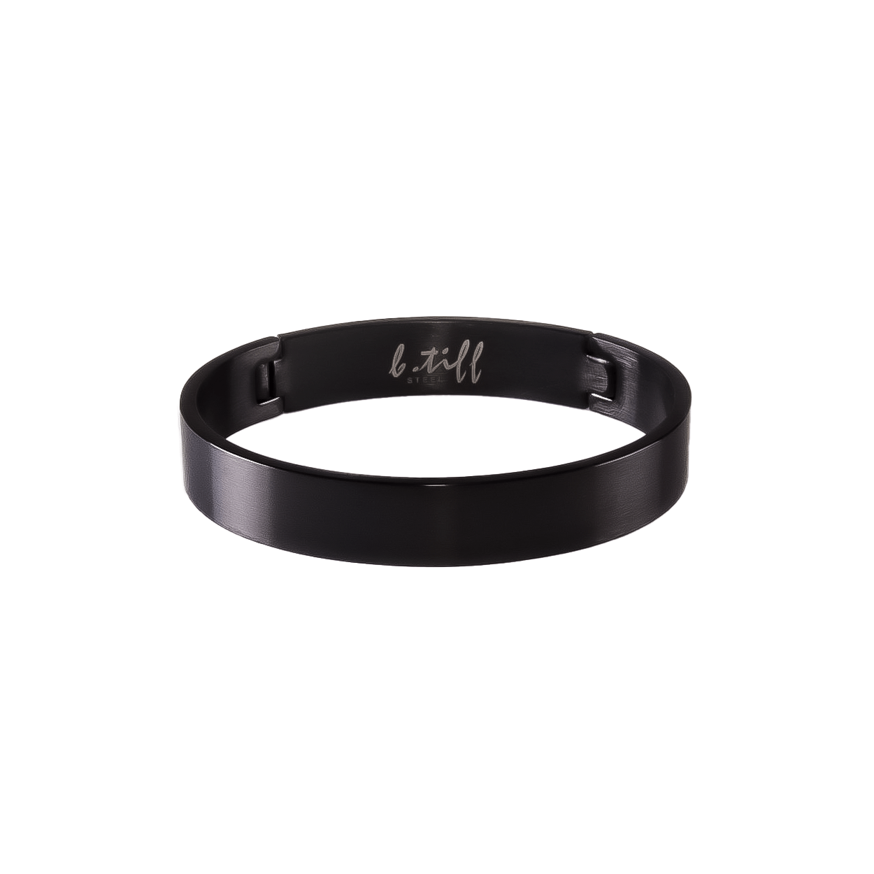 BG1200B B.Tiff Simplicity Black Matte Bangle Bracelet - PBNJ FASHIONS