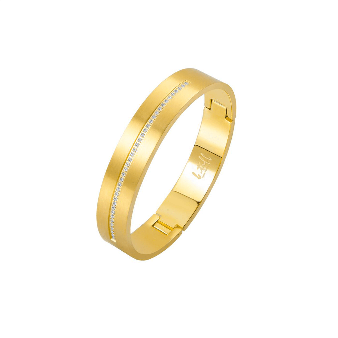 BG1212G B.Tiff Gold Eternity 38 Bangle Bracelet - PBNJ FASHIONS