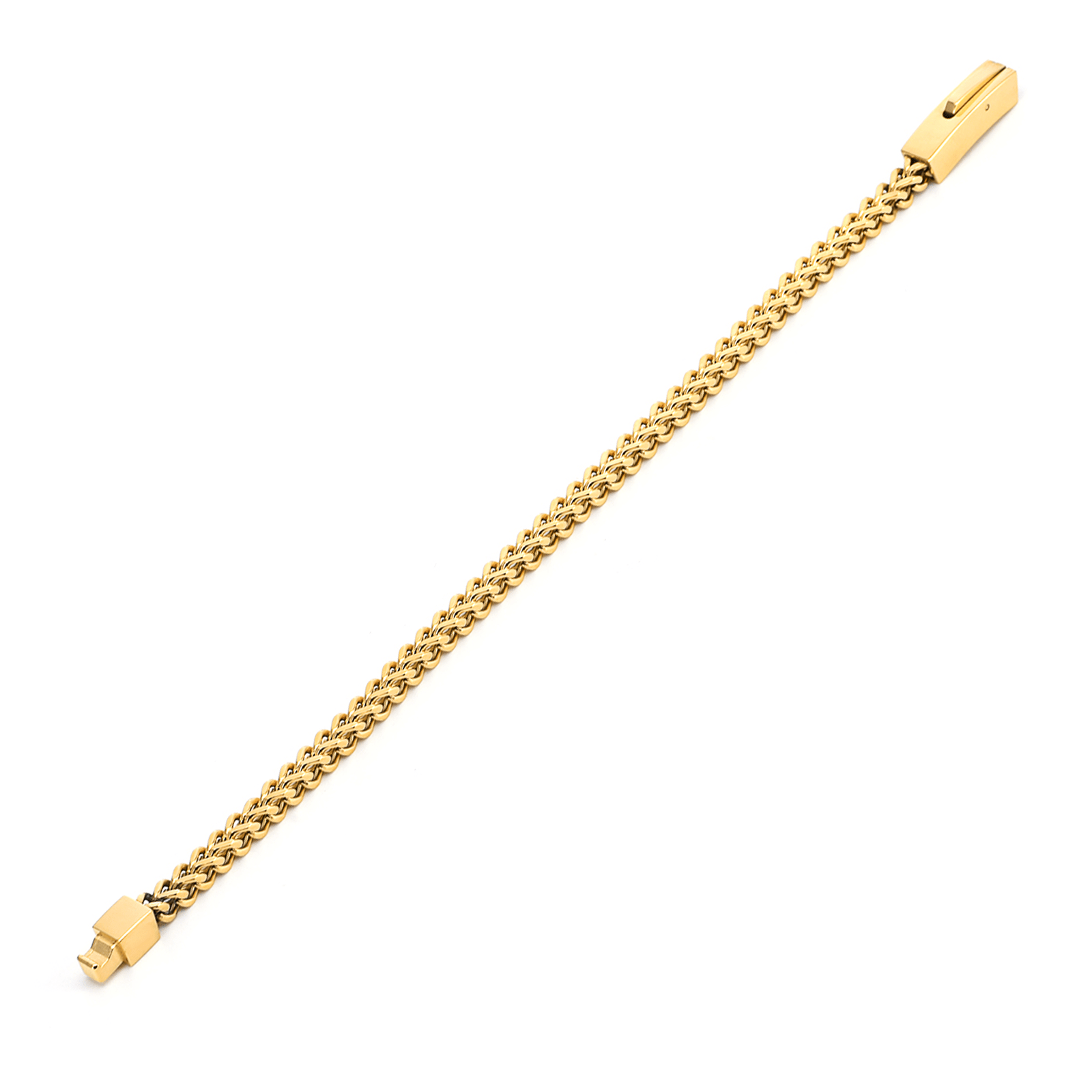 BG140G B.Tiff Gold Franco Link Bracelet - PBNJ FASHIONS