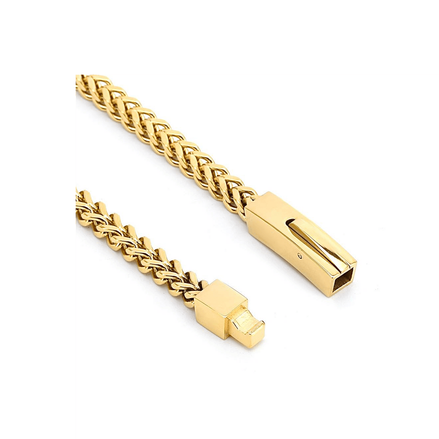 BG140G B.Tiff Gold Franco Link Bracelet - PBNJ FASHIONS