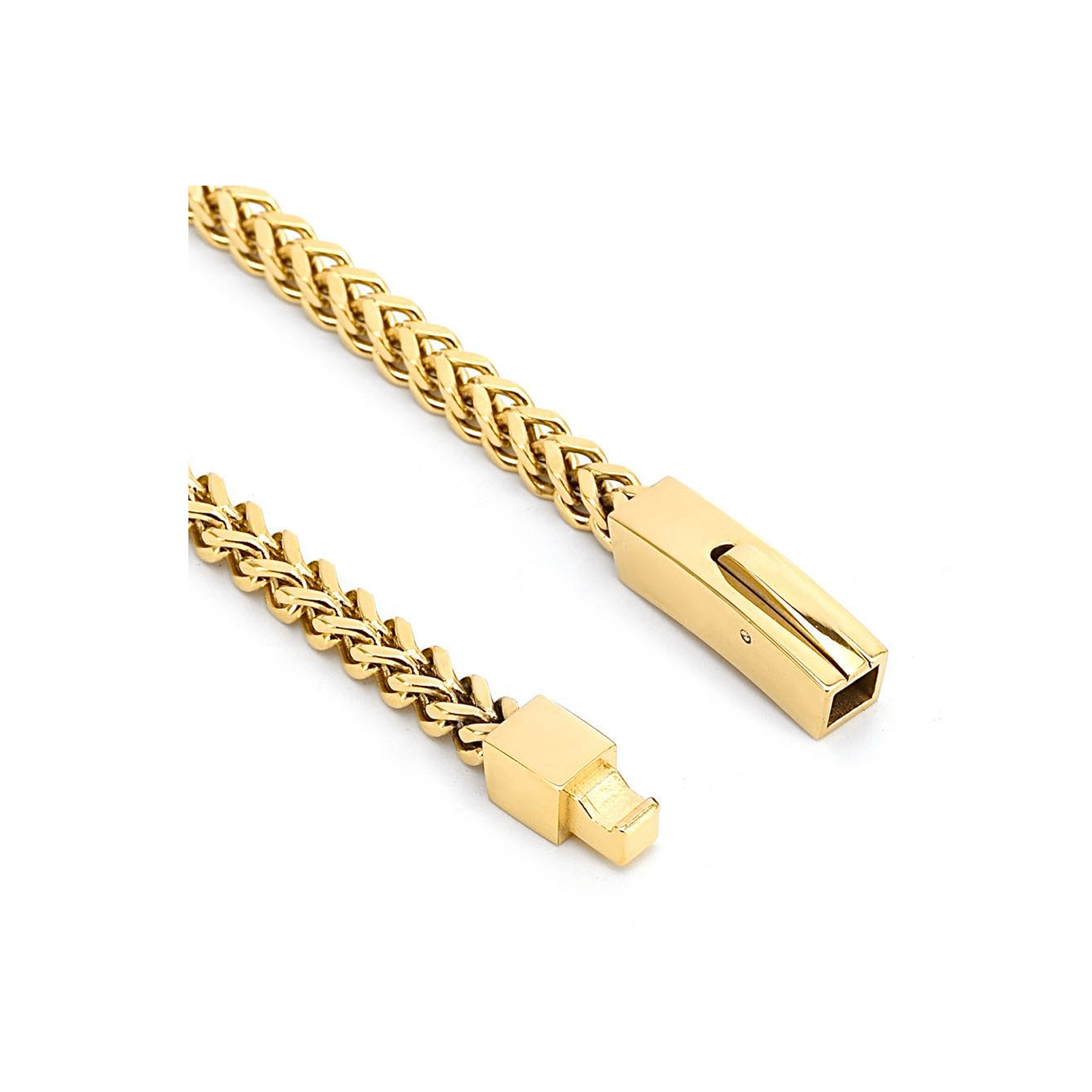 BG140G B.Tiff Gold Franco Link Bracelet - PBNJ FASHIONS