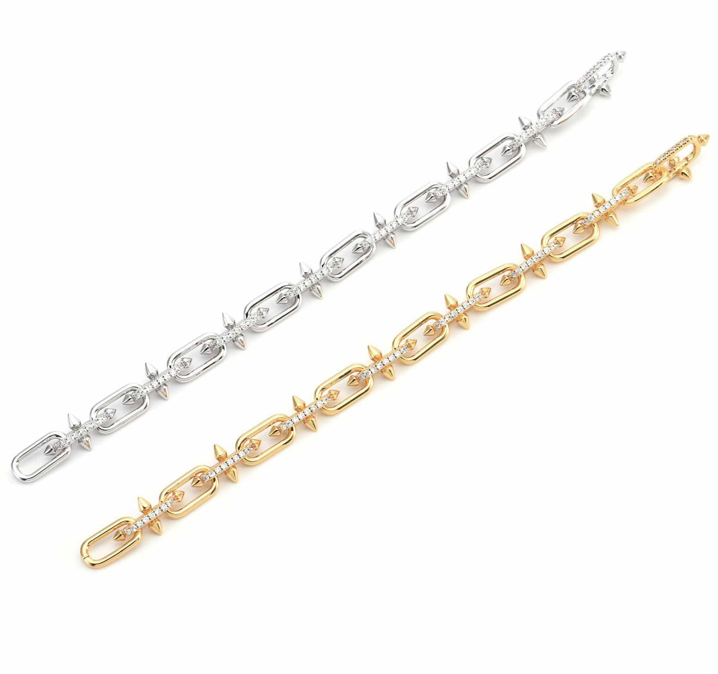BG515G B.Tiff Gold Talon Chain Bracelet - PBNJ FASHIONS