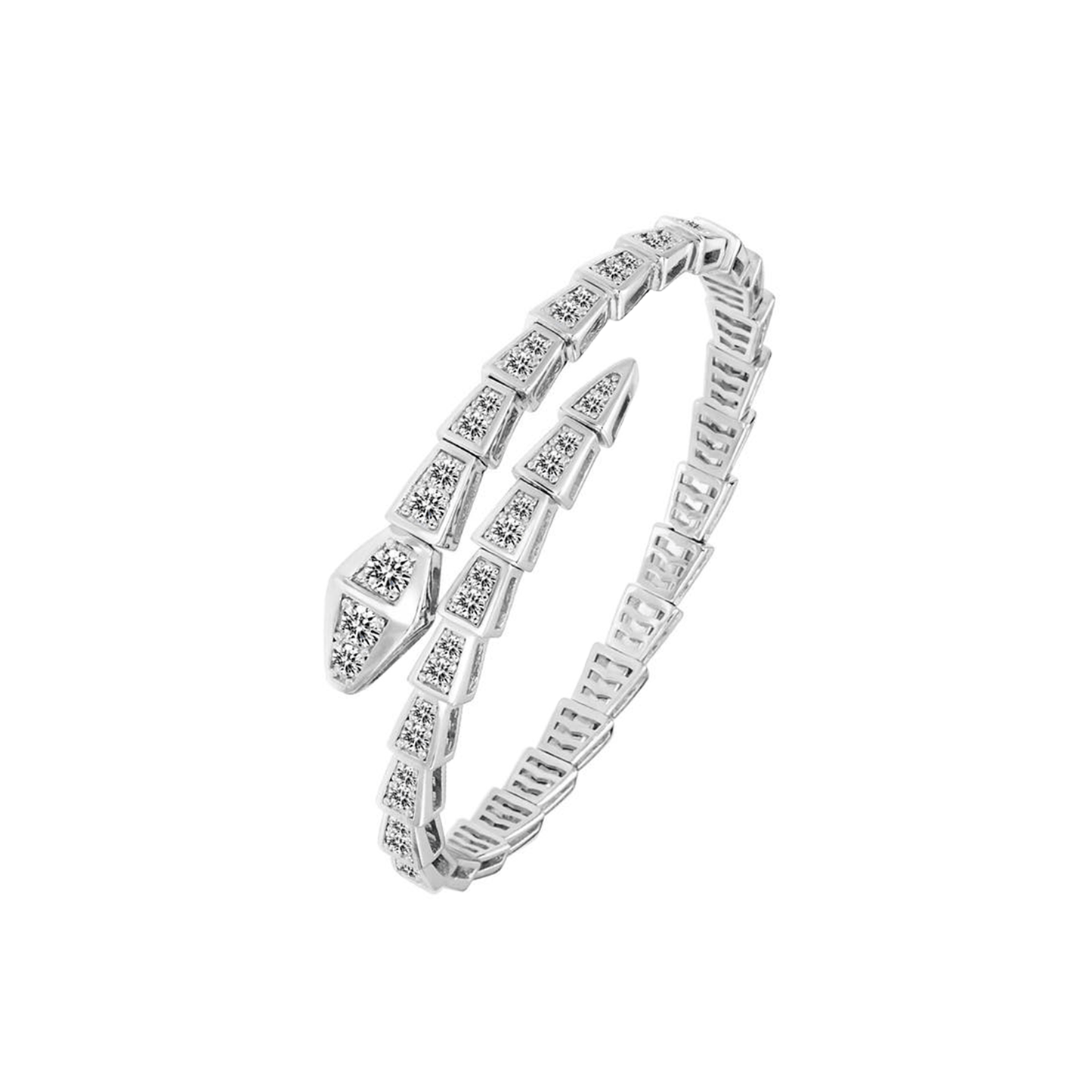 BG880W B.Tiff Pavé Temptation Bangle Bracelet - PBNJ FASHIONS