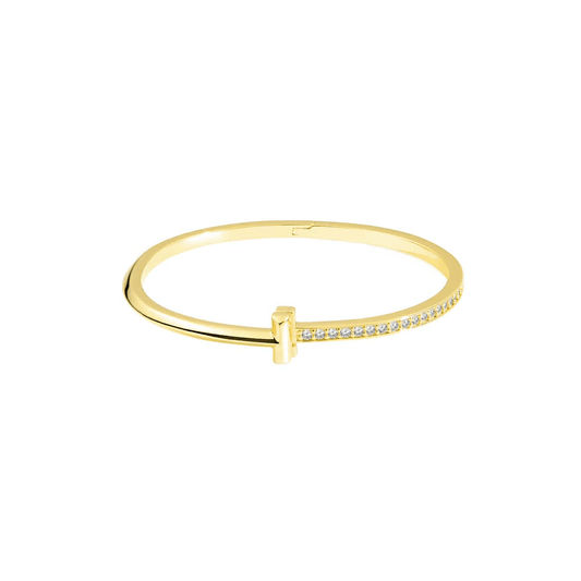 BG882G B.Tiff Gold Unisson Bangle Bracelet - PBNJ FASHIONS