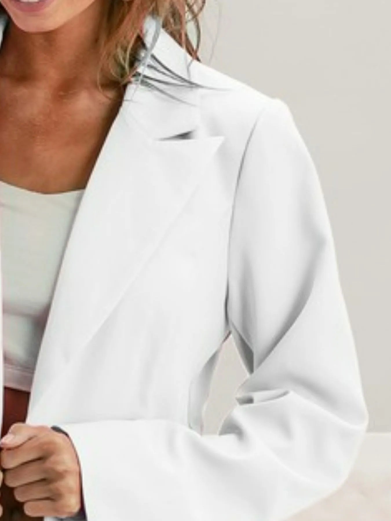 BiBi Single Breasted Peaked Lapel Blazer - PBNJ FASHIONS