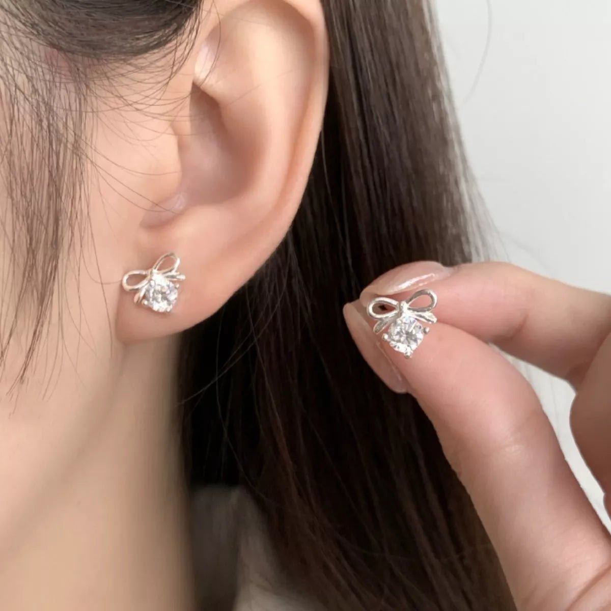 Bowknot Stud Earrings - PBNJ FASHIONS