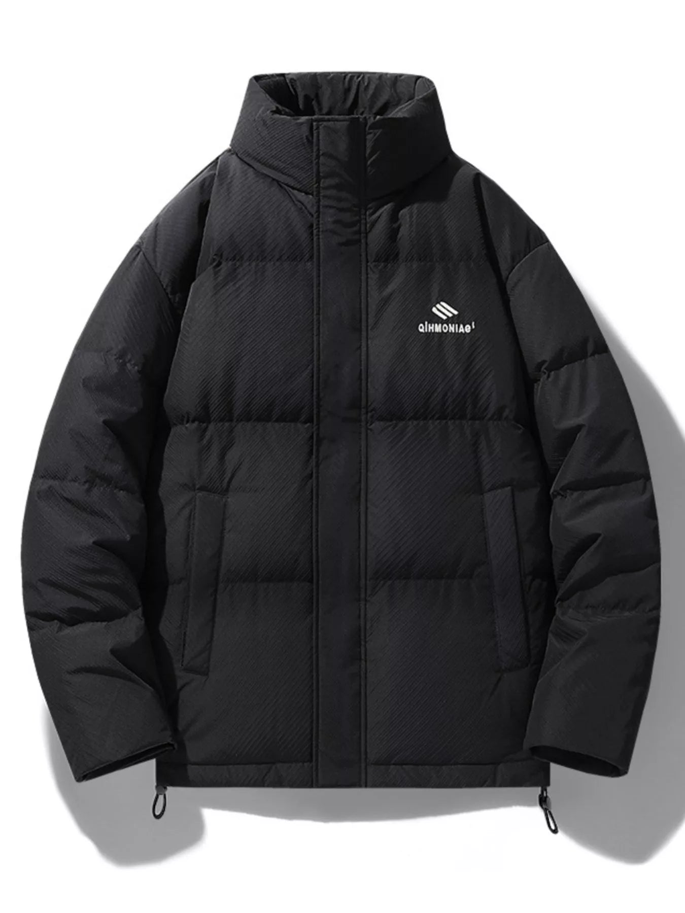 Men's Plus Size Zip Up Padded Puffer Jacket - PBNJ FASHIONS