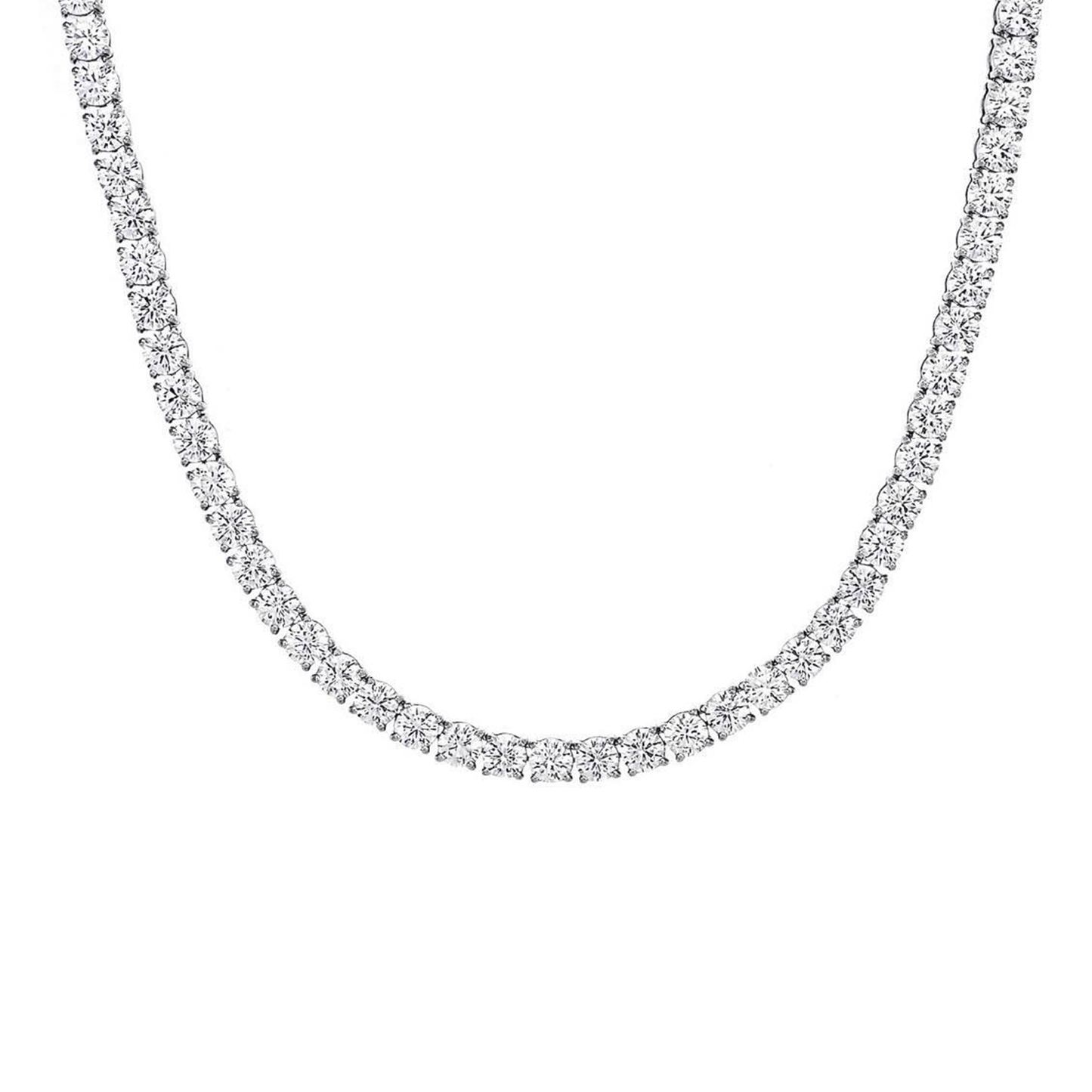 C105W B.Tiff 5mm Tennis Necklace - PBNJ FASHIONS