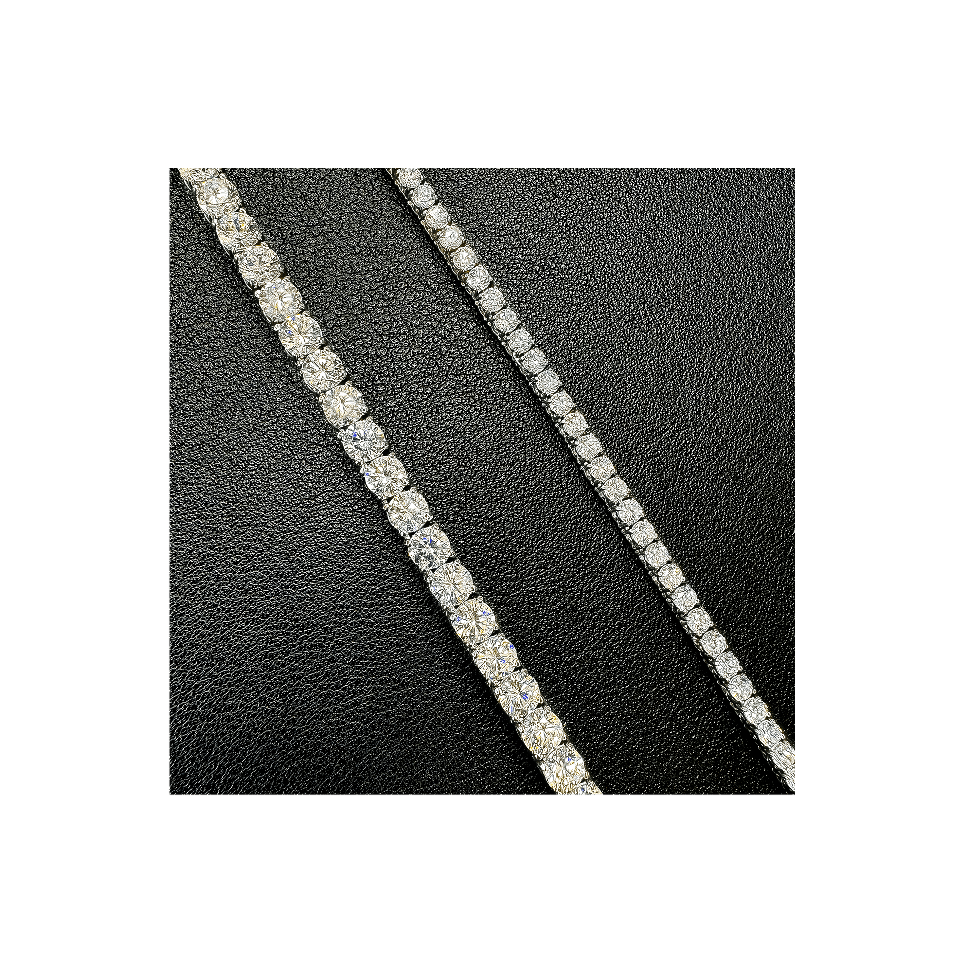 C105W B.Tiff 5mm Tennis Necklace - PBNJ FASHIONS