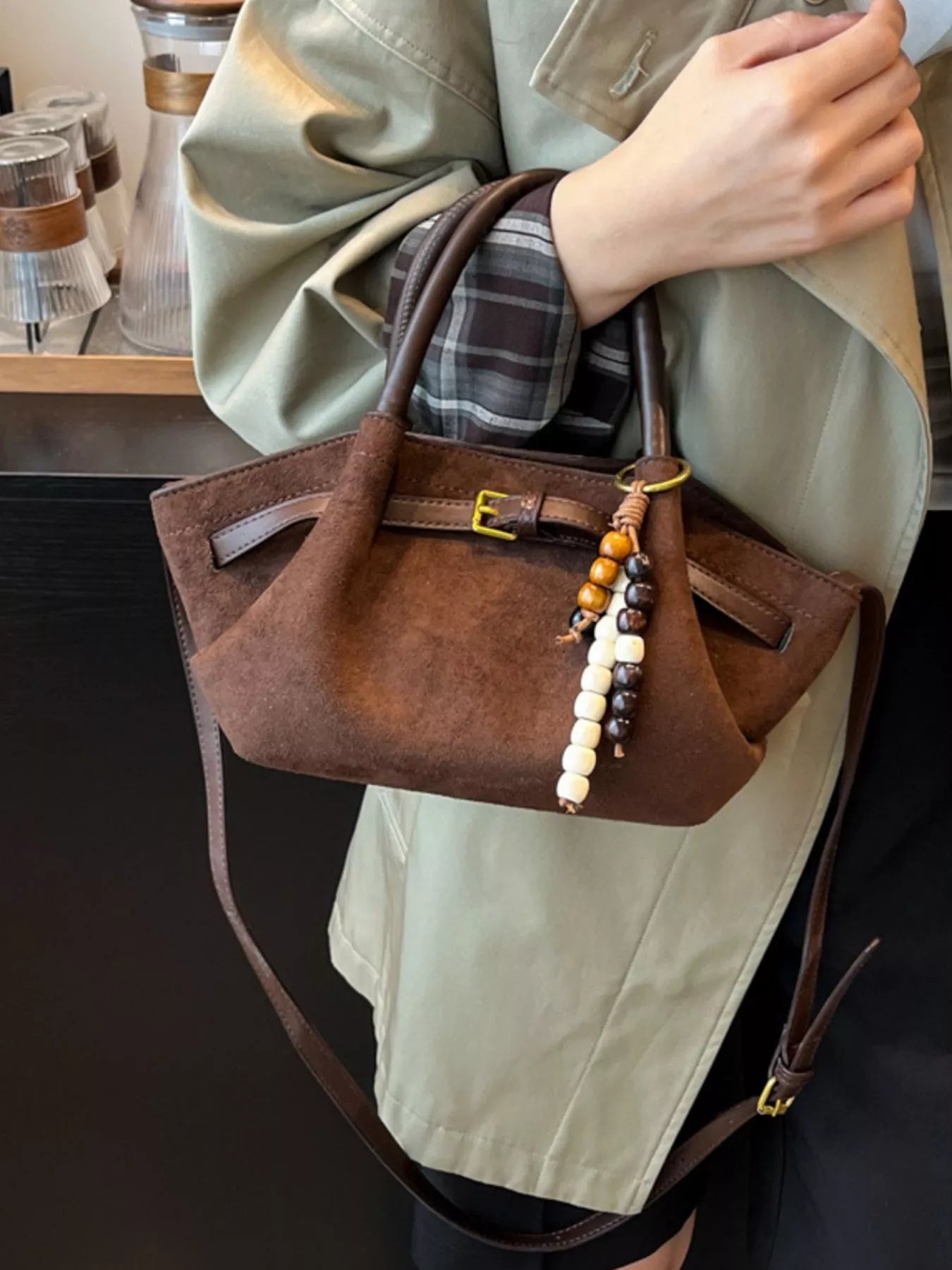 Buckle Decor Tote Bag - PBNJ FASHIONS