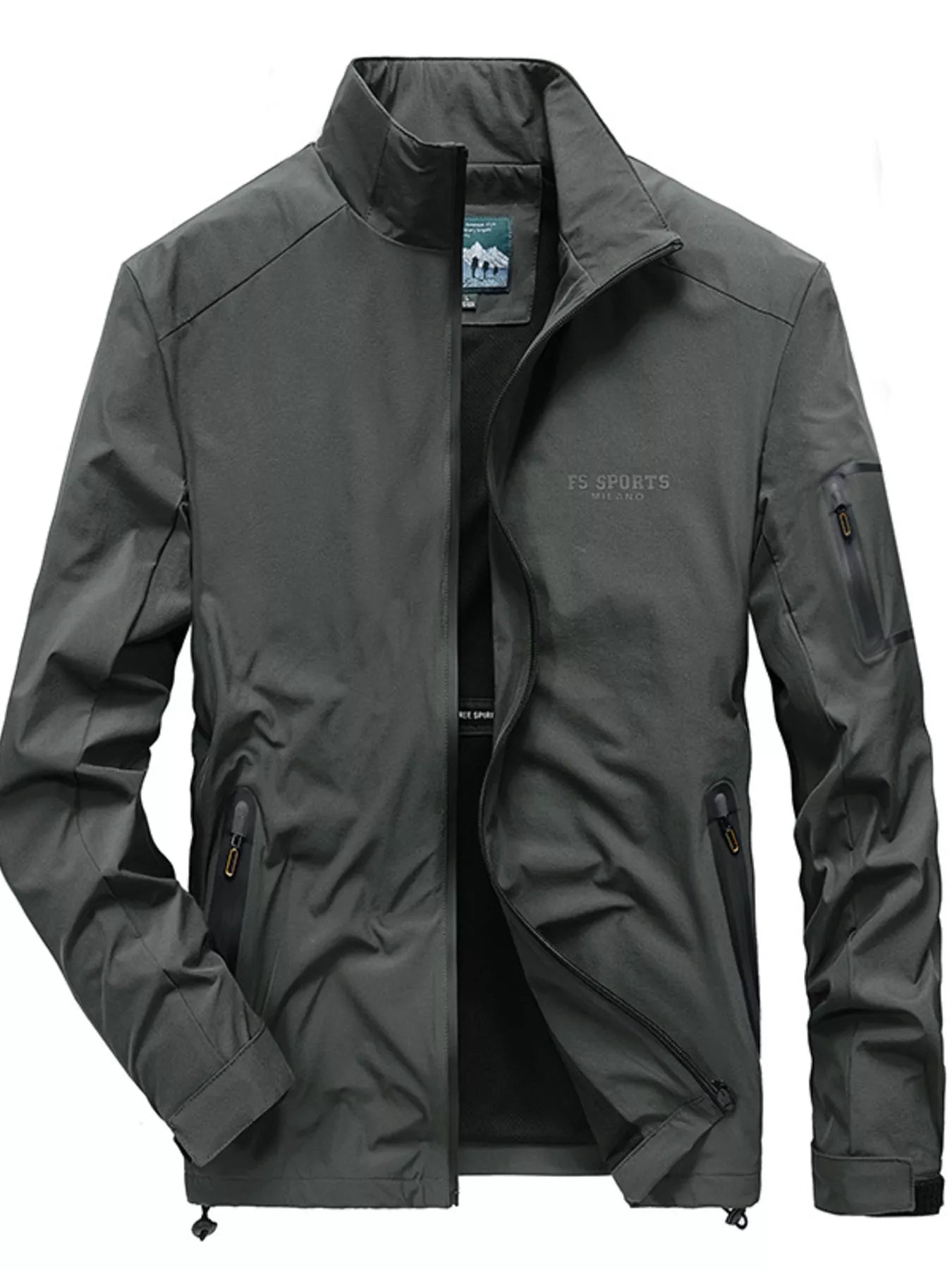 Men's Plus Size Lightweight Zip Up Jacket - PBNJ FASHIONS