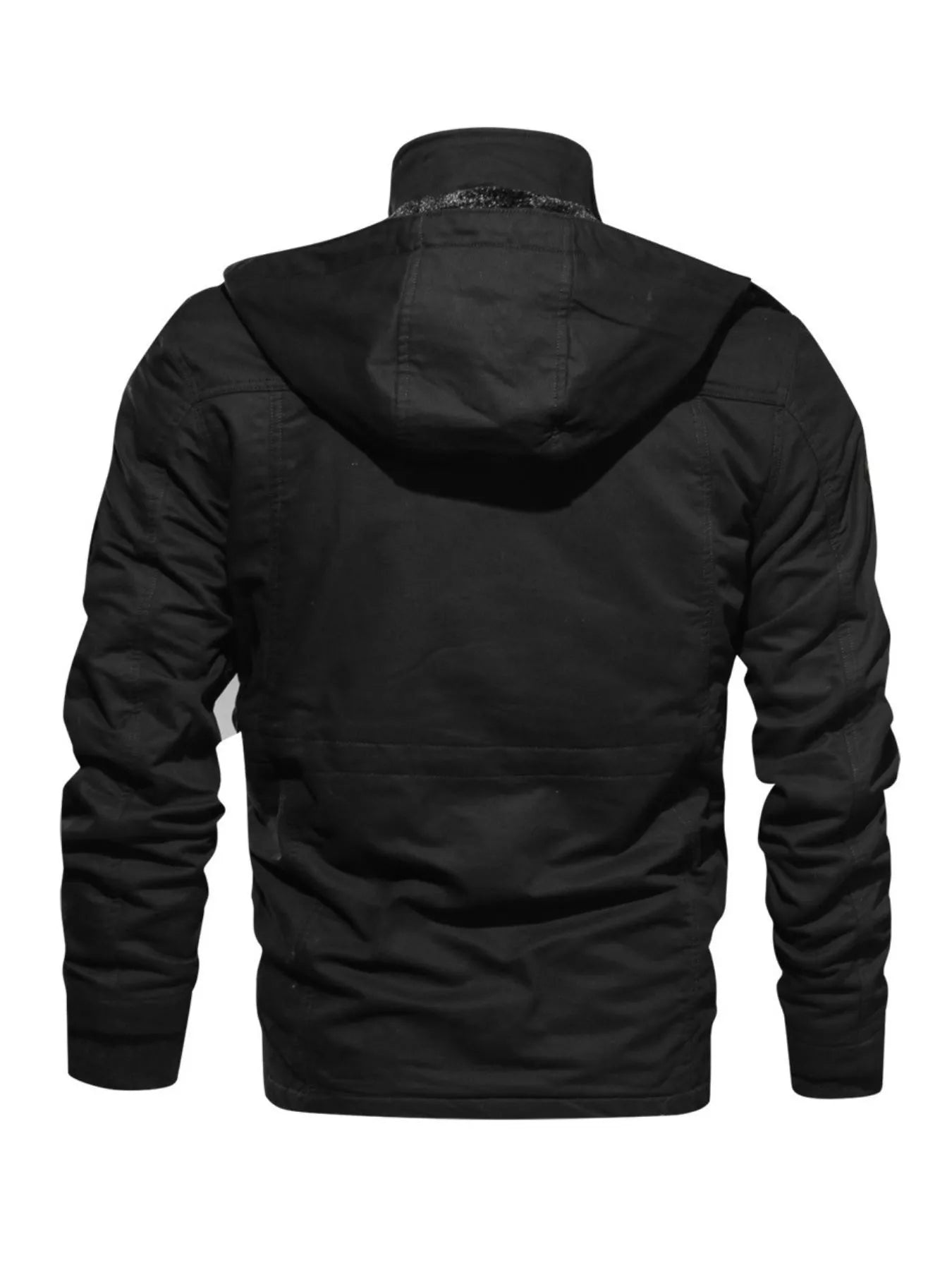 Men's Plus Size Zip Up Warm Winter Coat - PBNJ FASHIONS