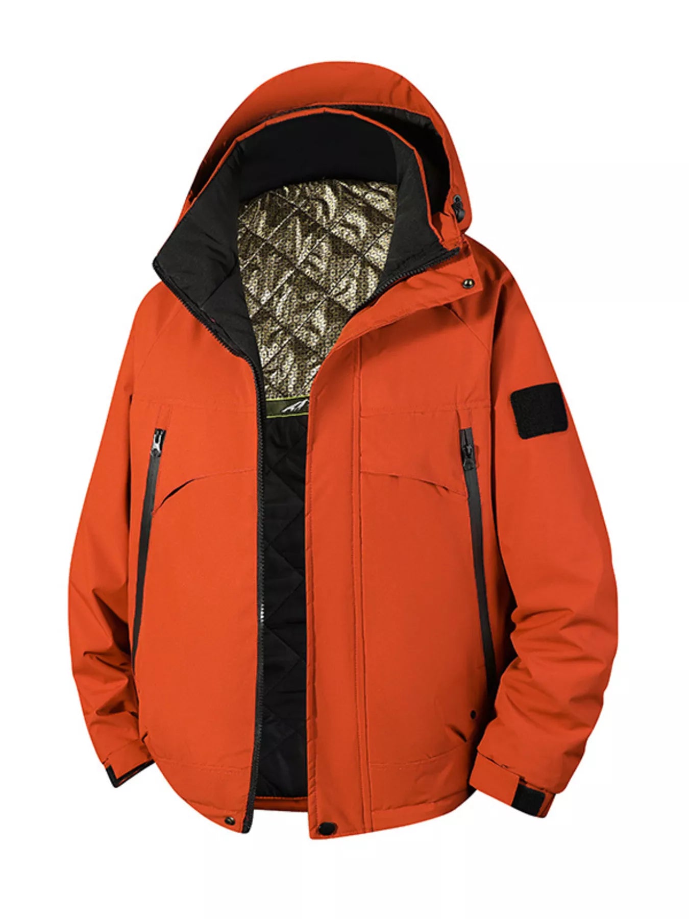 Men's Full Size Hooded Zip Up Winter Jacket Plus Size - PBNJ FASHIONS