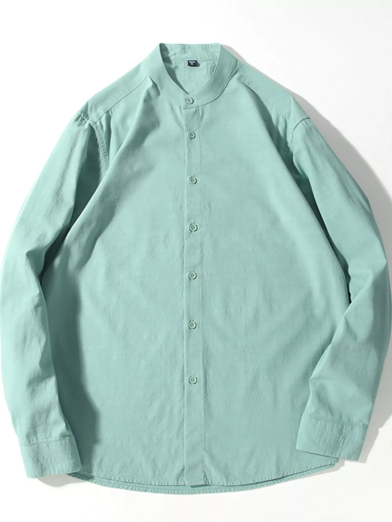Men's Full Size Button Up Long Sleeve Shirt Plus Size - PBNJ FASHIONS