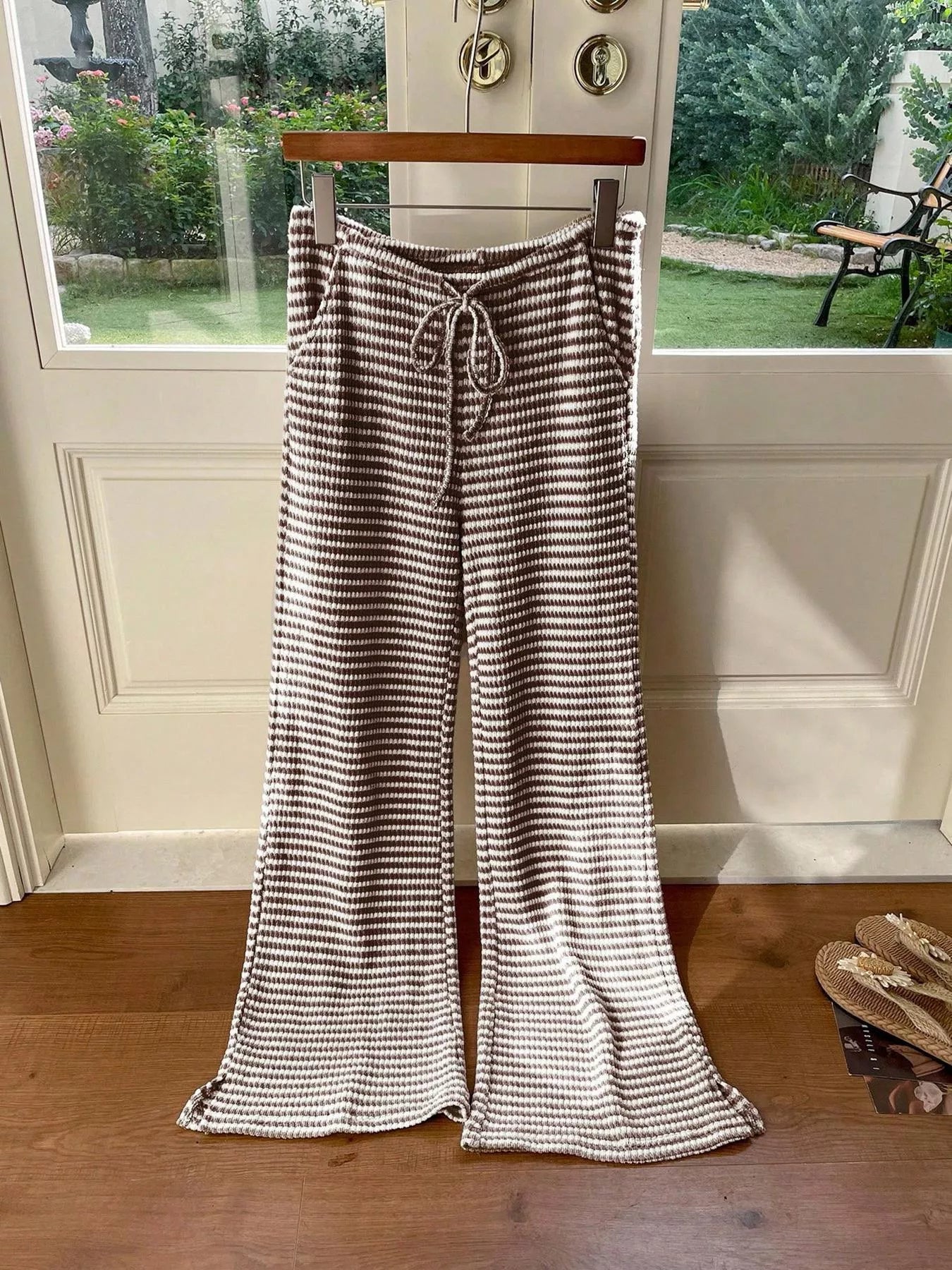 Wide Leg Pants: Comfort & Style in One Package - Dark Brown-S- - PBNJ FASHIONS