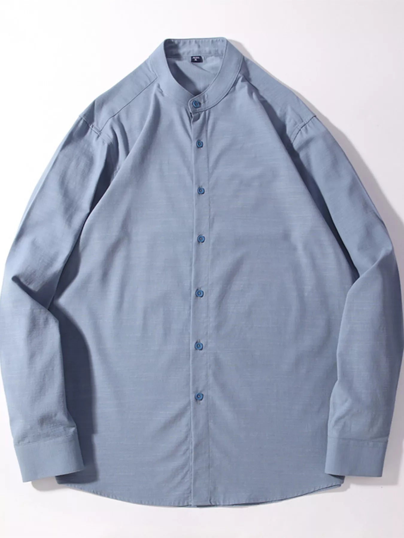 Men's Full Size Button Up Long Sleeve Shirt Plus Size - PBNJ FASHIONS
