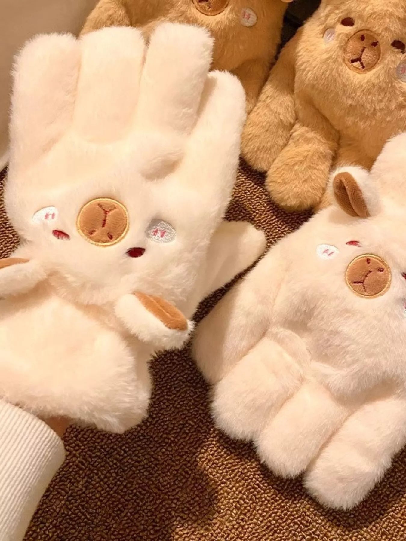 Cartoon Animal Plush Gloves - PBNJ FASHIONS