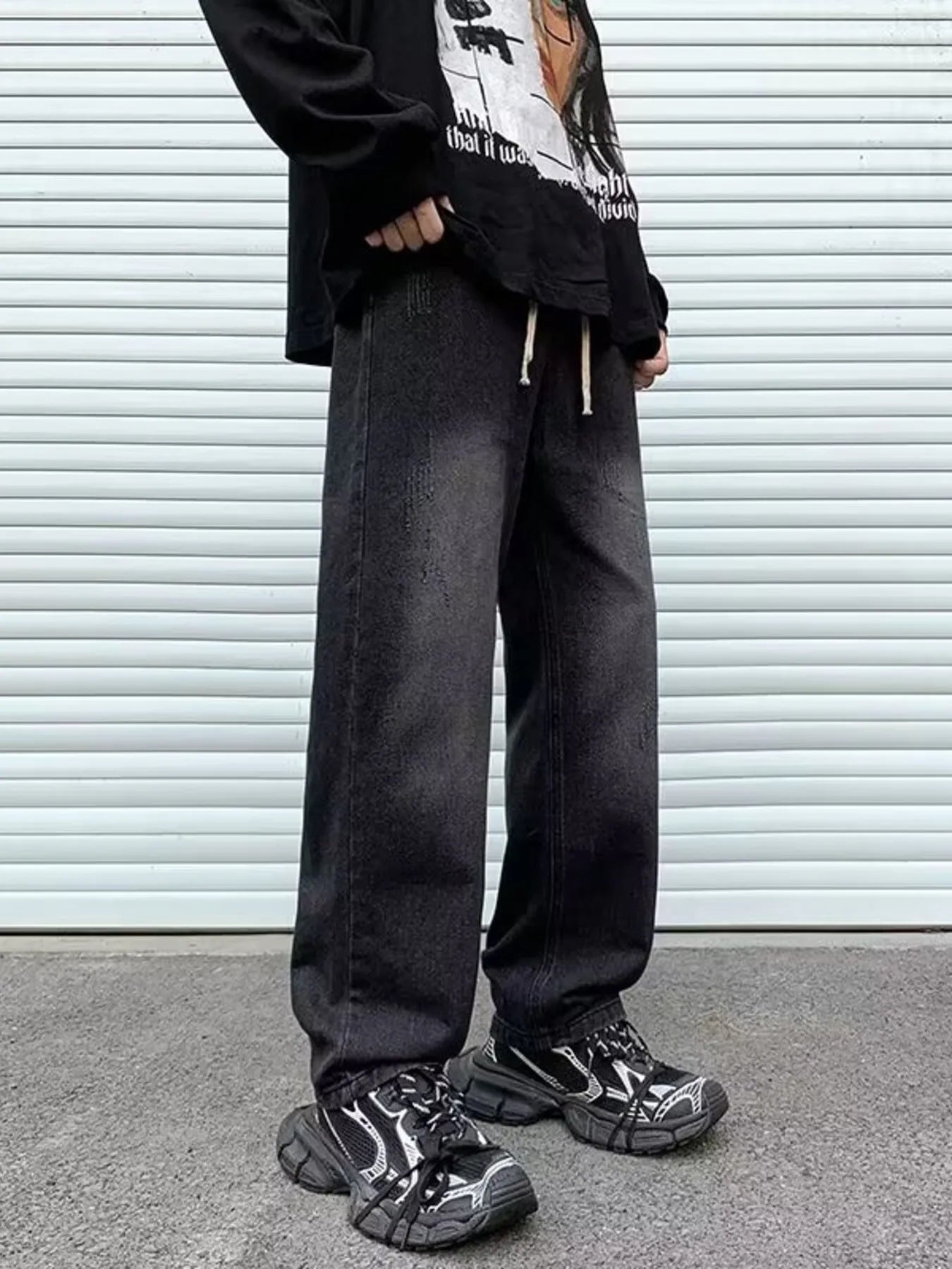 Men's Full Size Wide Leg Jeans Plus Size - PBNJ FASHIONS