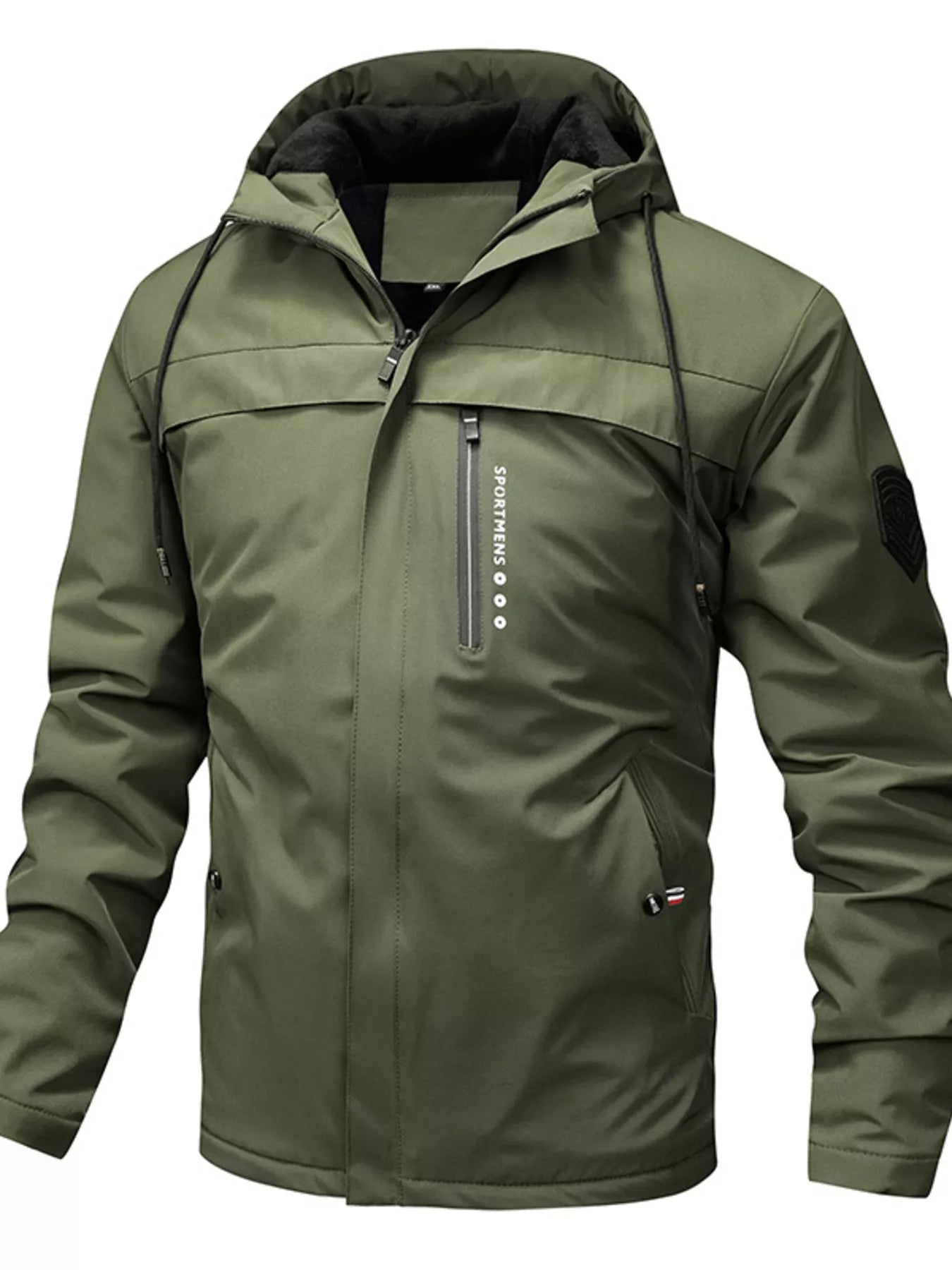 Men's Plus Size Winter Warm Hooded Parka Jacket - PBNJ FASHIONS