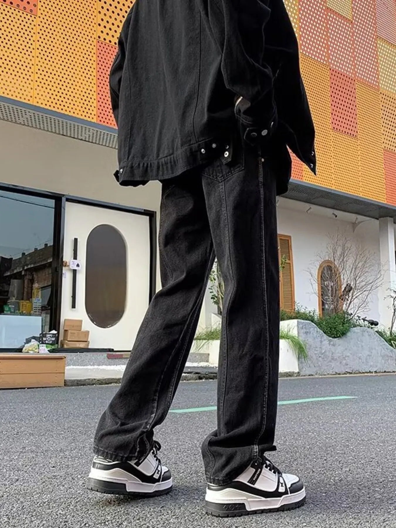 Men's Full Size Straight Leg Jeans Plus Size - PBNJ FASHIONS