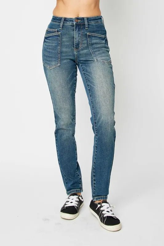 Judy Blue Full Size High Waist Skinny Jeans - PBNJ FASHIONS