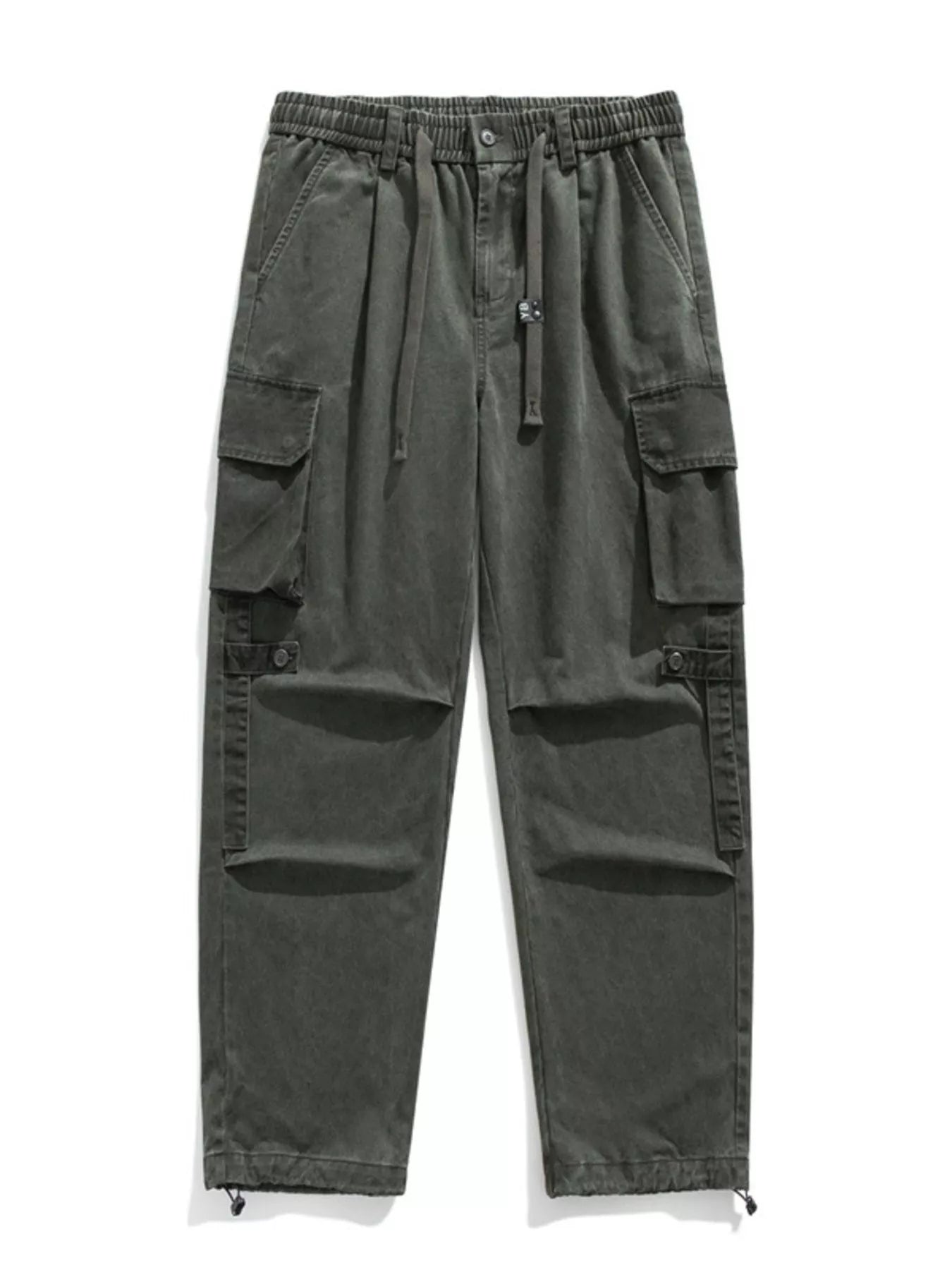 Men's Plus Size Relaxed Fit Cargo Pants - PBNJ FASHIONS