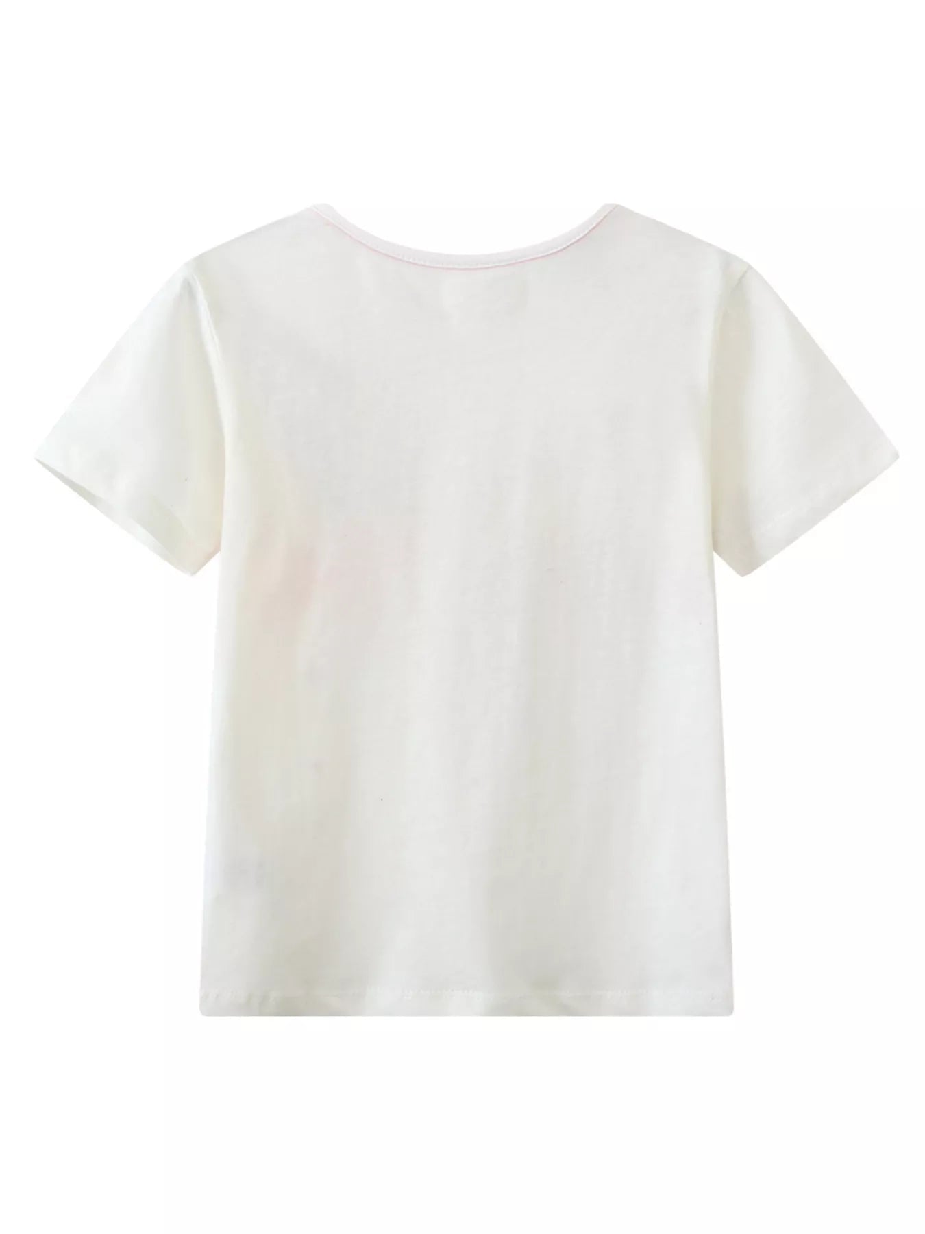Children's Casual Flamingo Round Neck T-Shirt - PBNJ FASHIONS