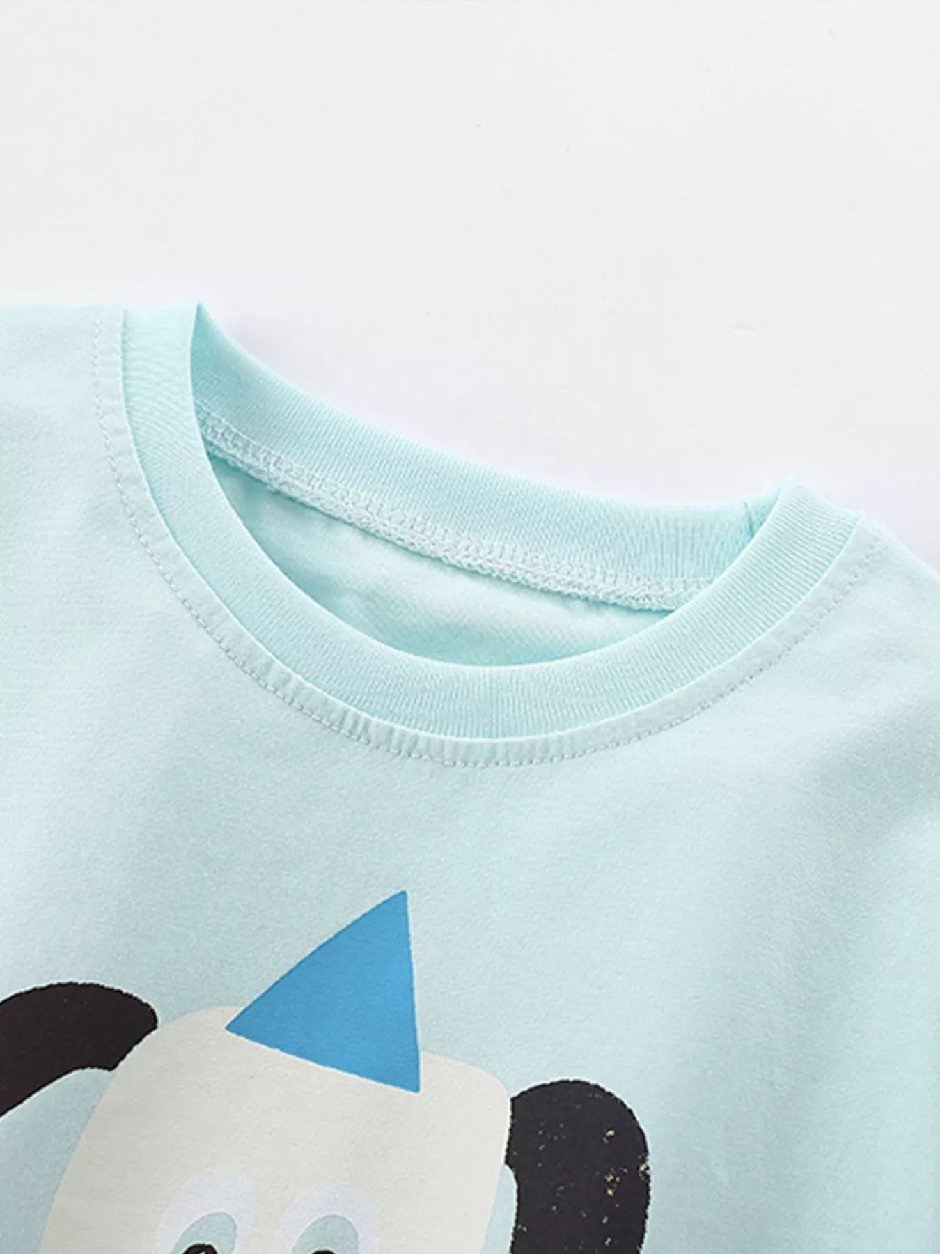 Children's Cute Cartoon Dog Graphic Short Sleeve T-Shirt - PBNJ FASHIONS