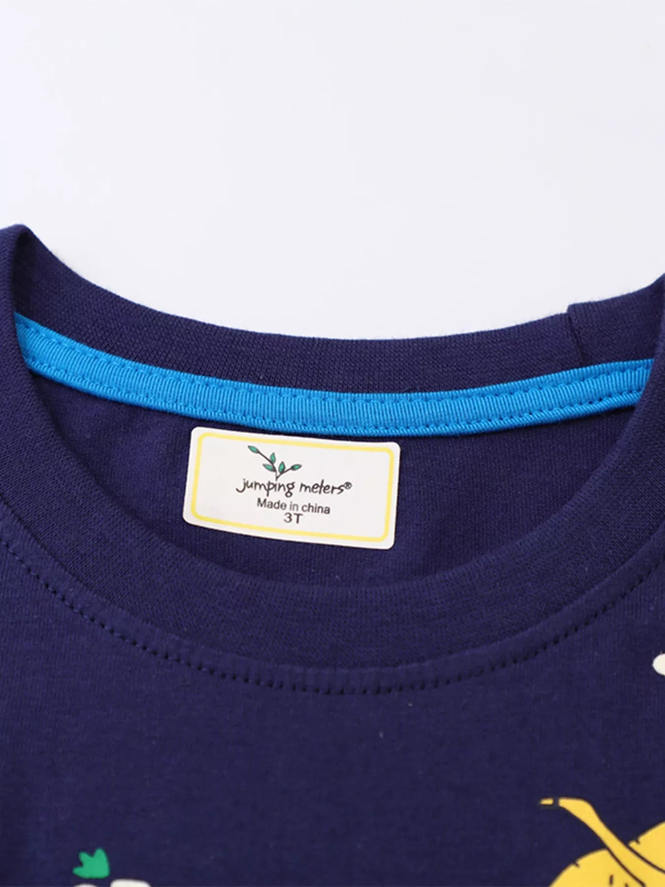 Children's Dino Print Cotton Tee - Soft & Breathable for All-Day Comfort! - Dark Navy-2T- - PBNJ FASHIONS