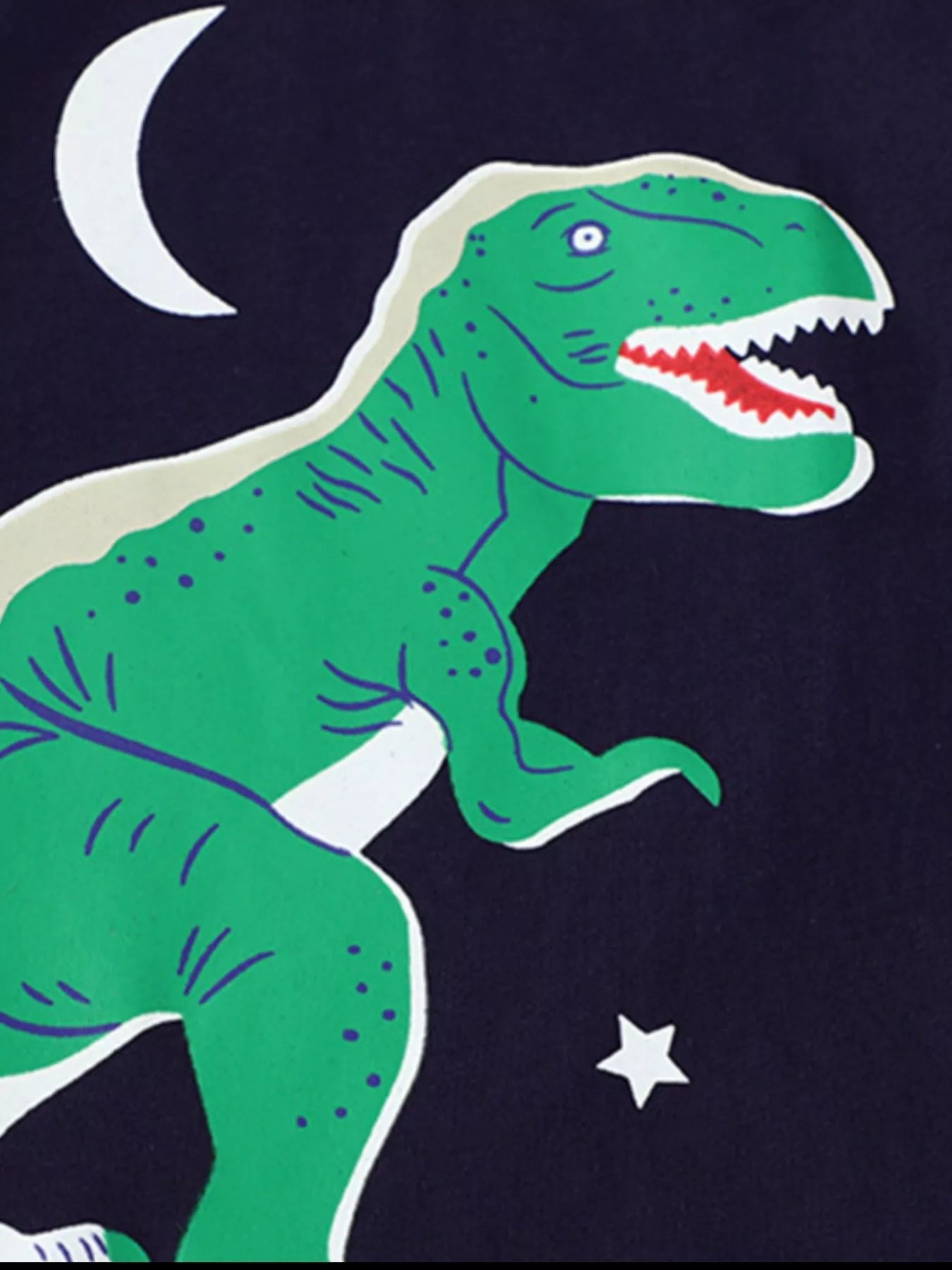 Children's Dinosaur Crew Neck Short Sleeve T-Shirt - PBNJ FASHIONS