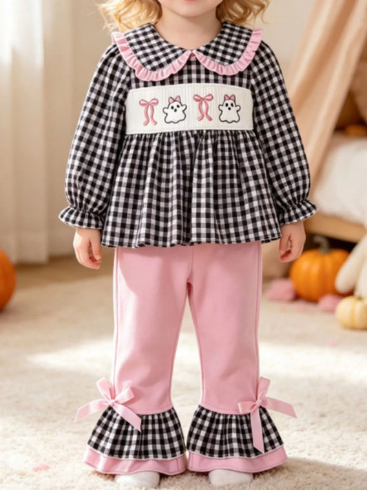 Children's Ghost Long Sleeve Top and Pants Set - PBNJ FASHIONS