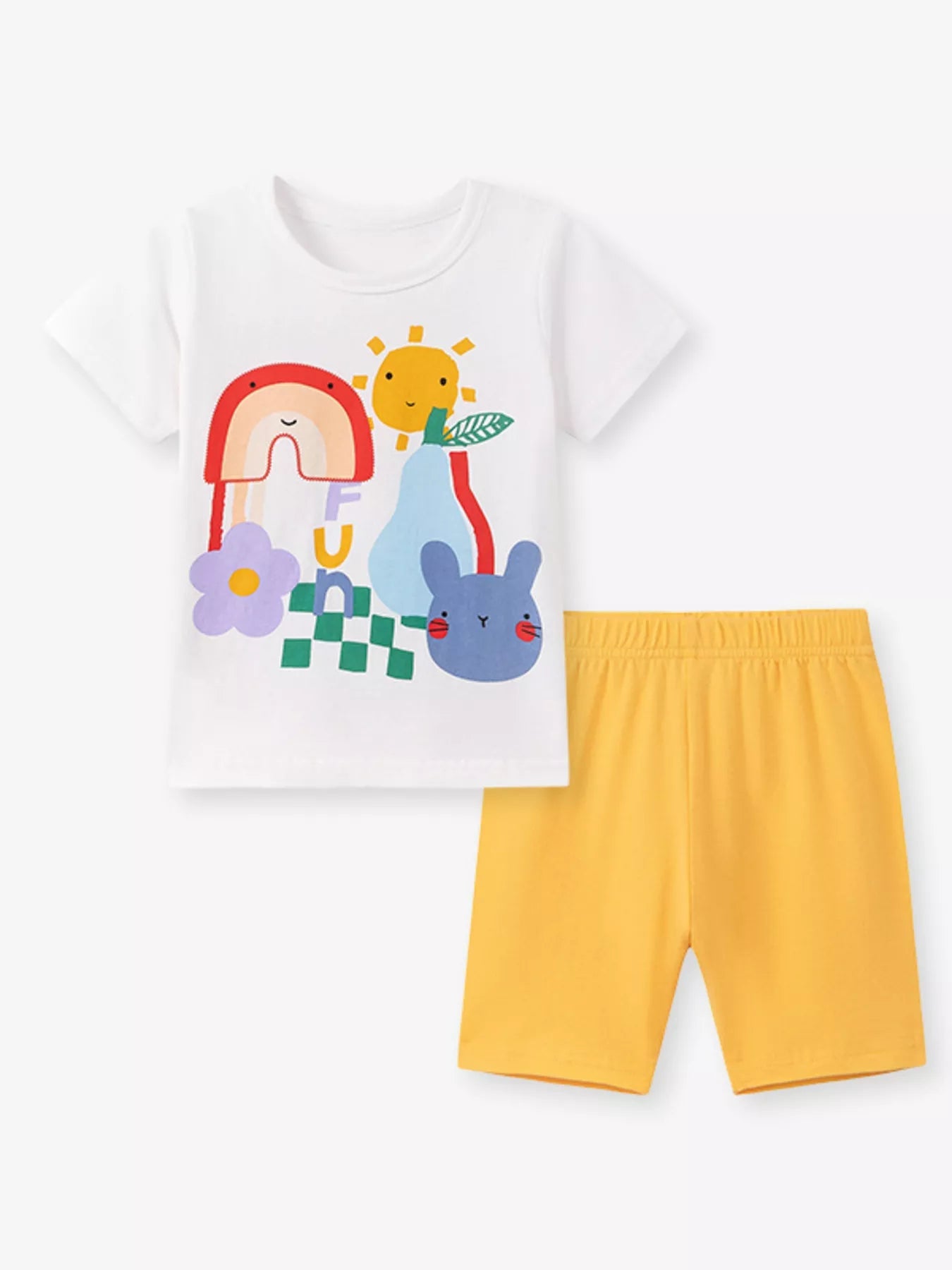 Children's Graphic Tee & Shorts Set - PBNJ FASHIONS