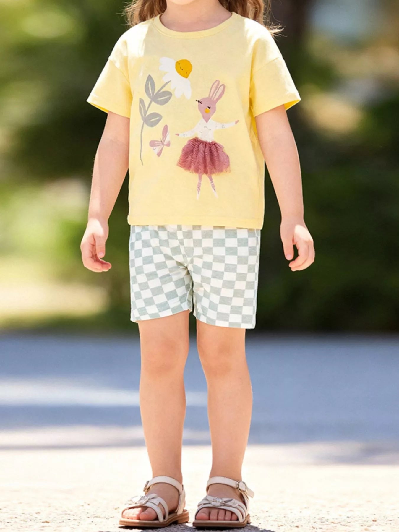 Children's Graphic Tee & Shorts Set - PBNJ FASHIONS
